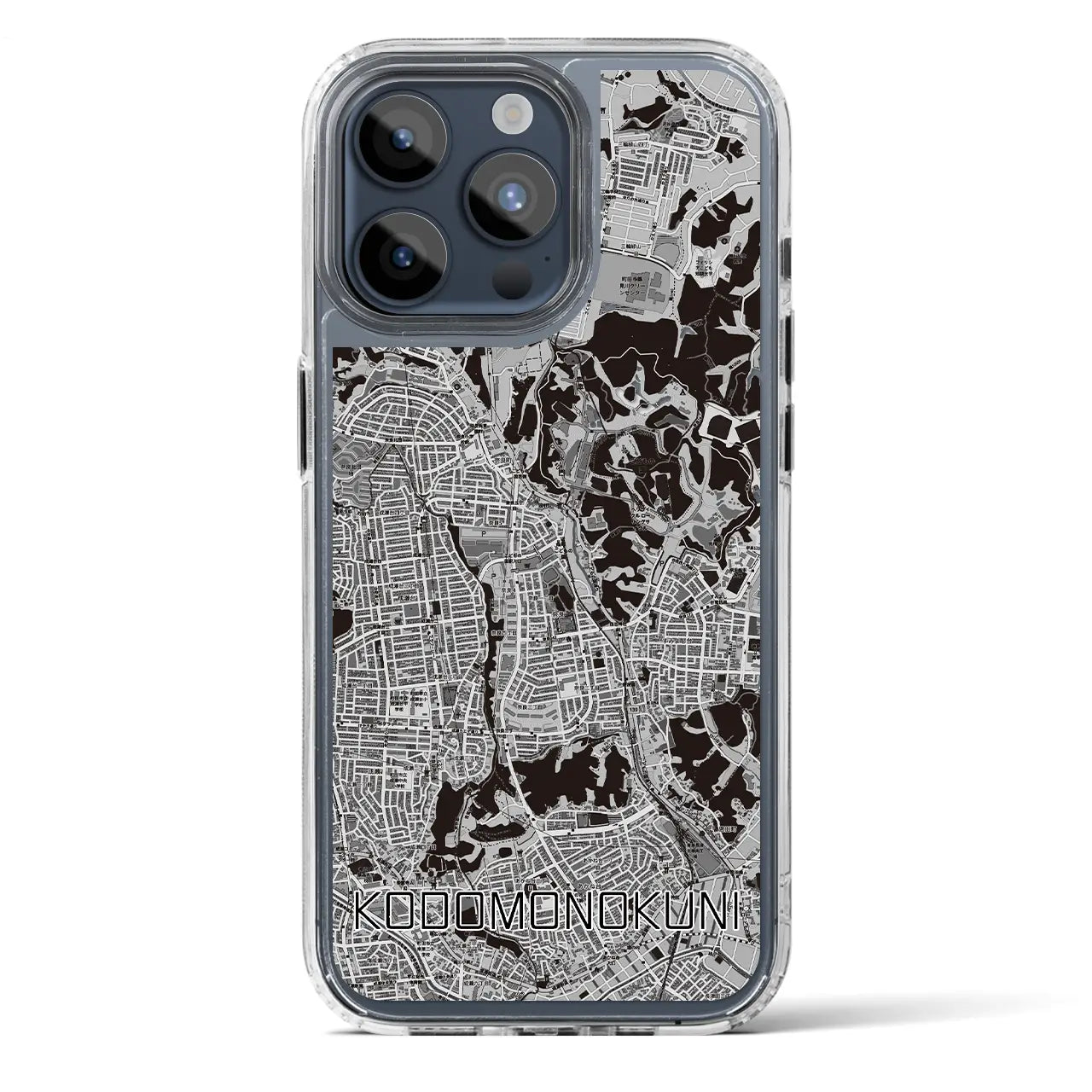 【こどもの国(神奈川県)】地図柄iPhoneケース(MagSafeタイプ)