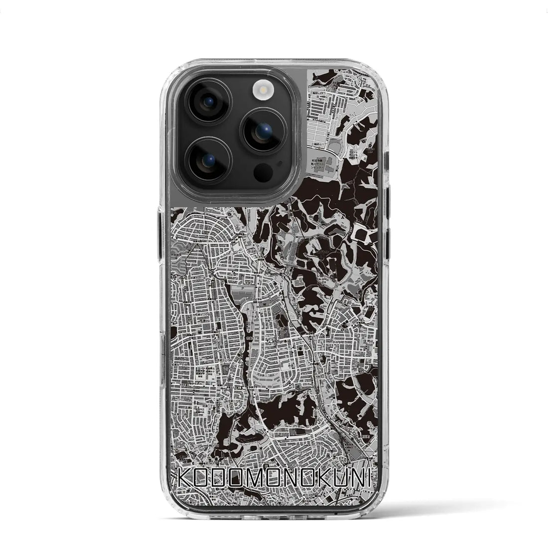 【こどもの国(神奈川県)】地図柄iPhoneケース(MagSafeタイプ)