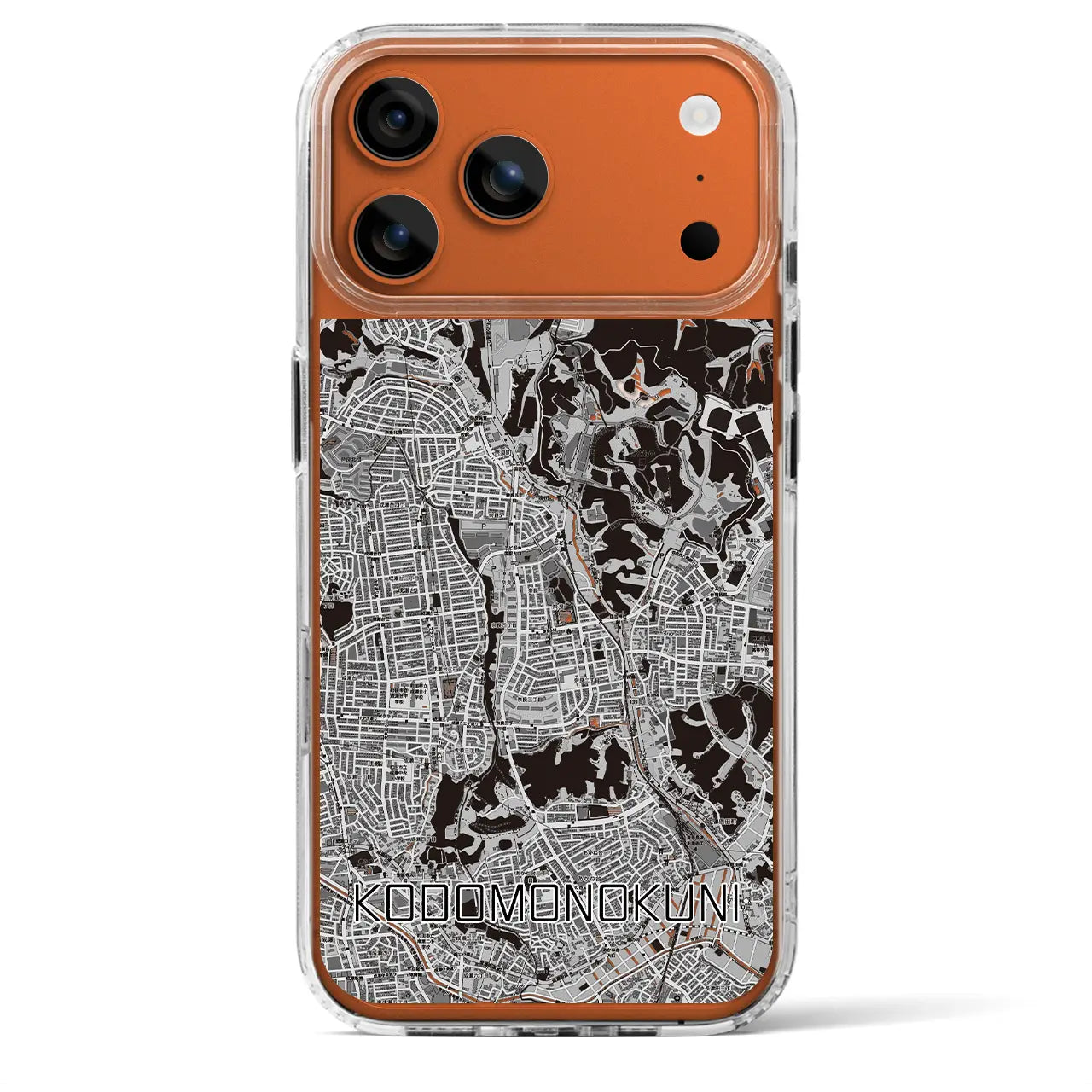 【こどもの国(神奈川県)】地図柄iPhoneケース(MagSafeタイプ)
