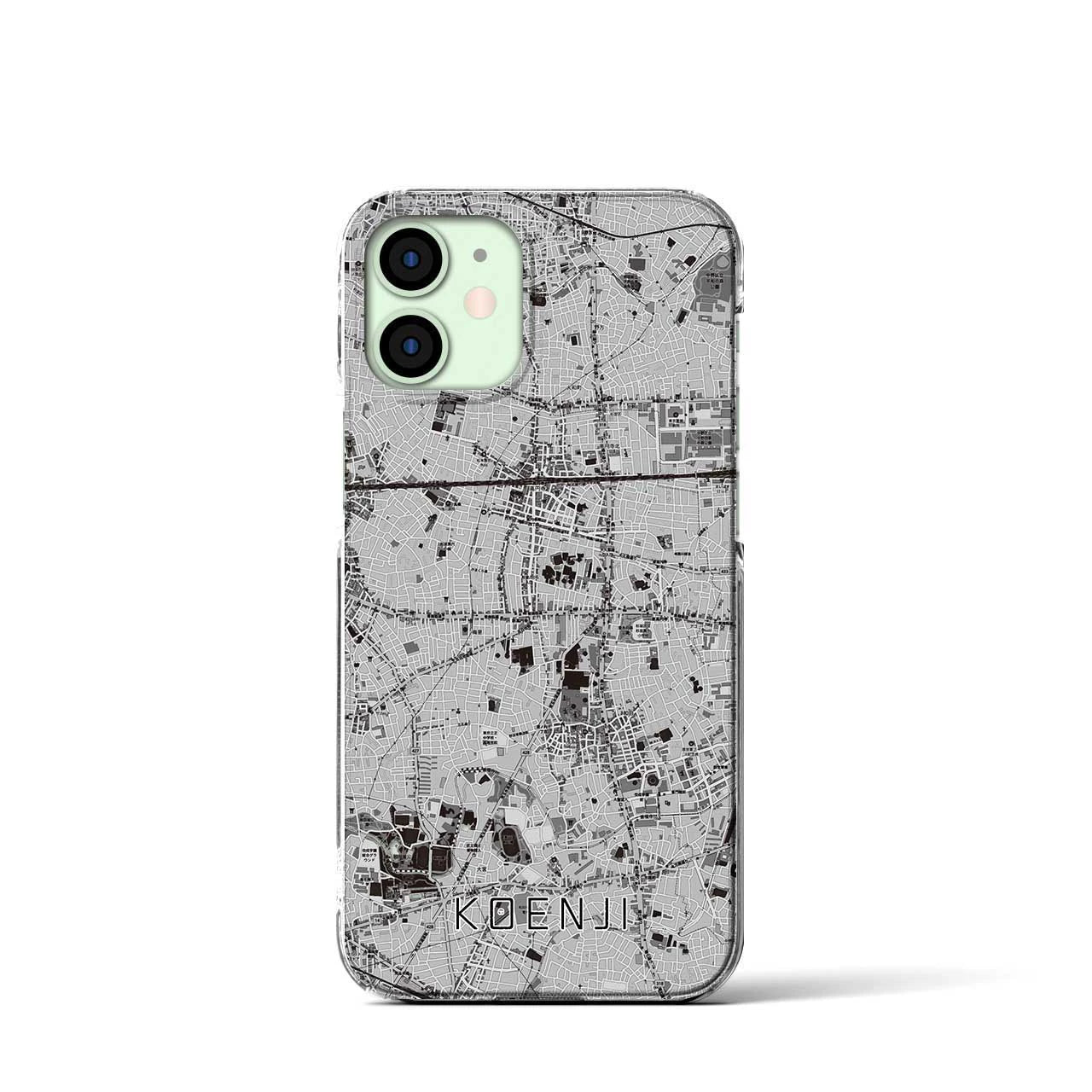 【高円寺(東京都)】地図柄iPhoneケース(クリアタイプ)