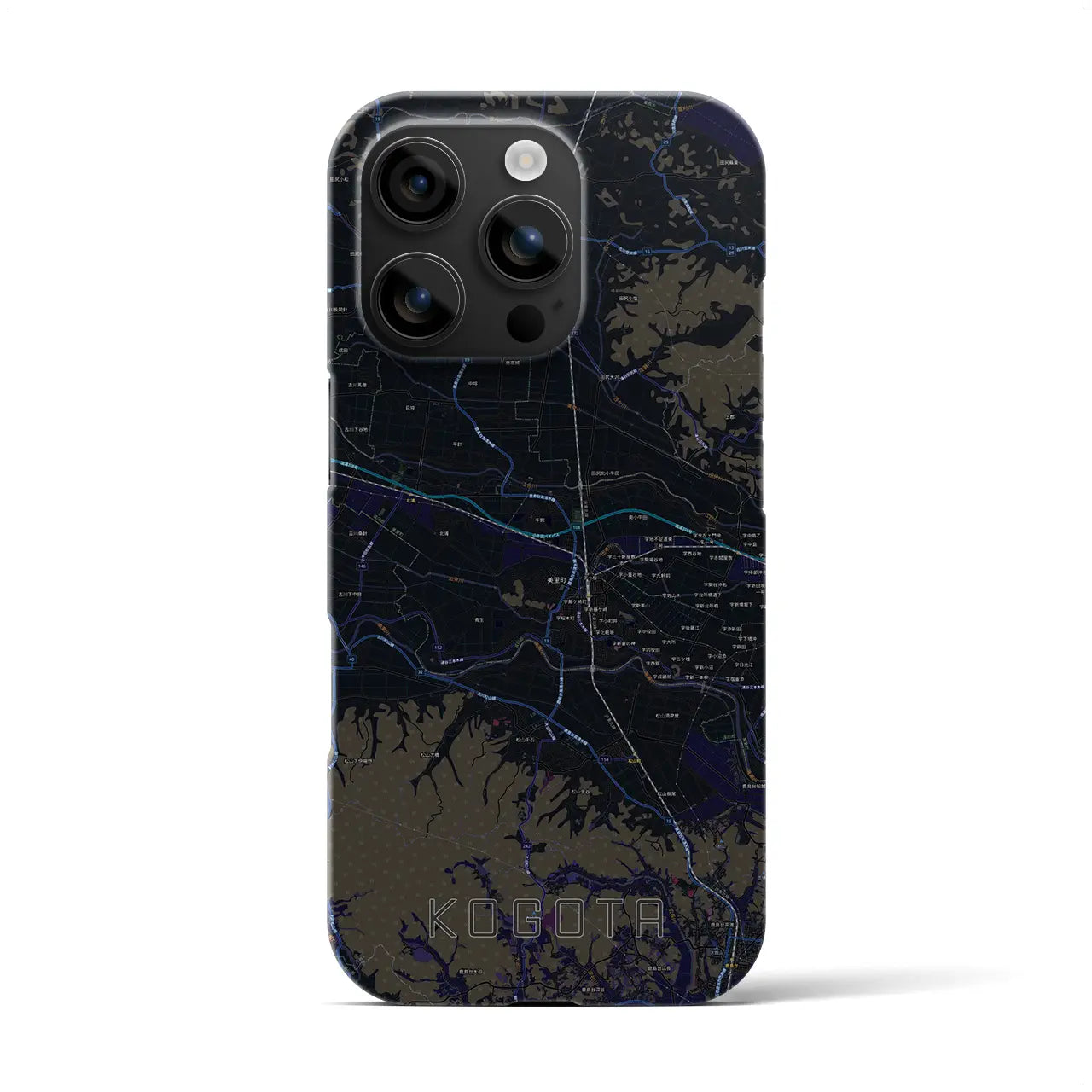 【小牛田(宮城県)】地図柄iPhoneケース(バックカバータイプ)