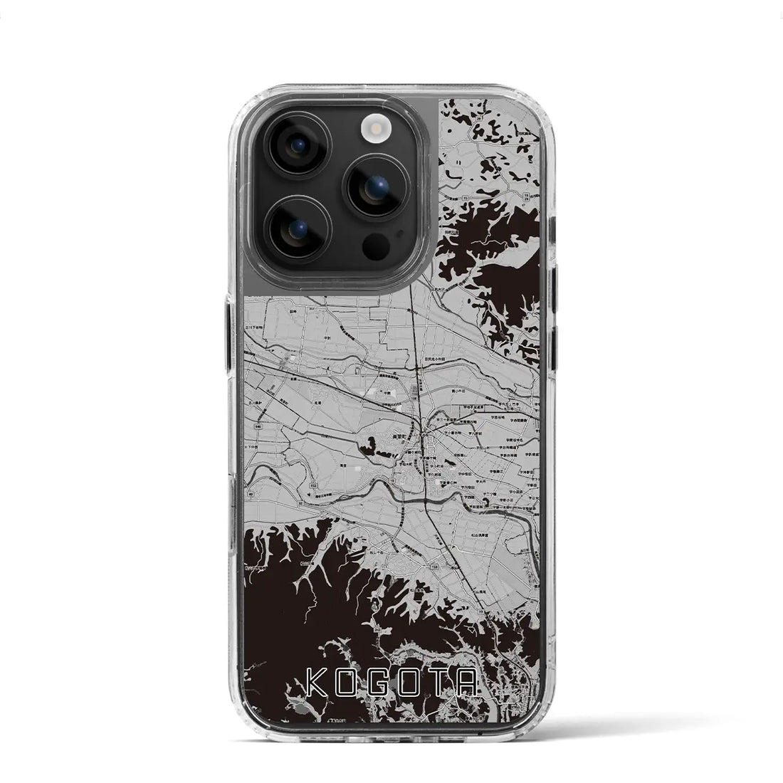 【小牛田(宮城県)】地図柄iPhoneケース(MagSafeタイプ)