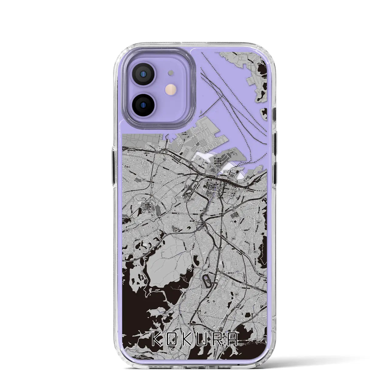 【小倉(福岡県)】地図柄iPhoneケース(MagSafeタイプ)