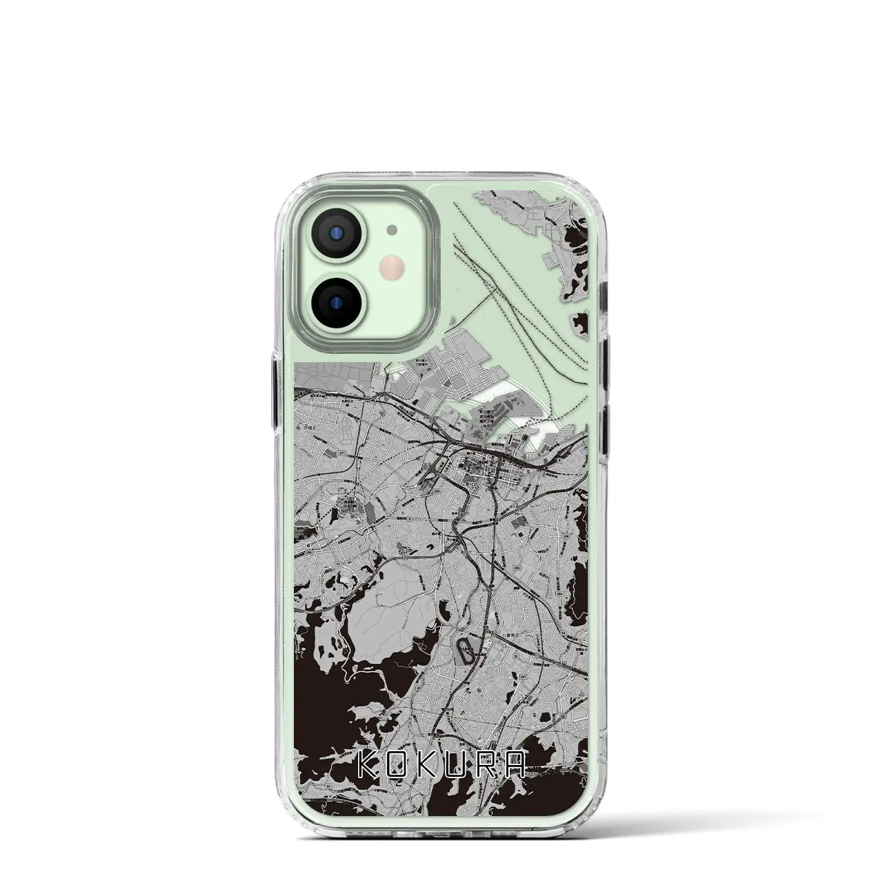 【小倉(福岡県)】地図柄iPhoneケース(MagSafeタイプ)