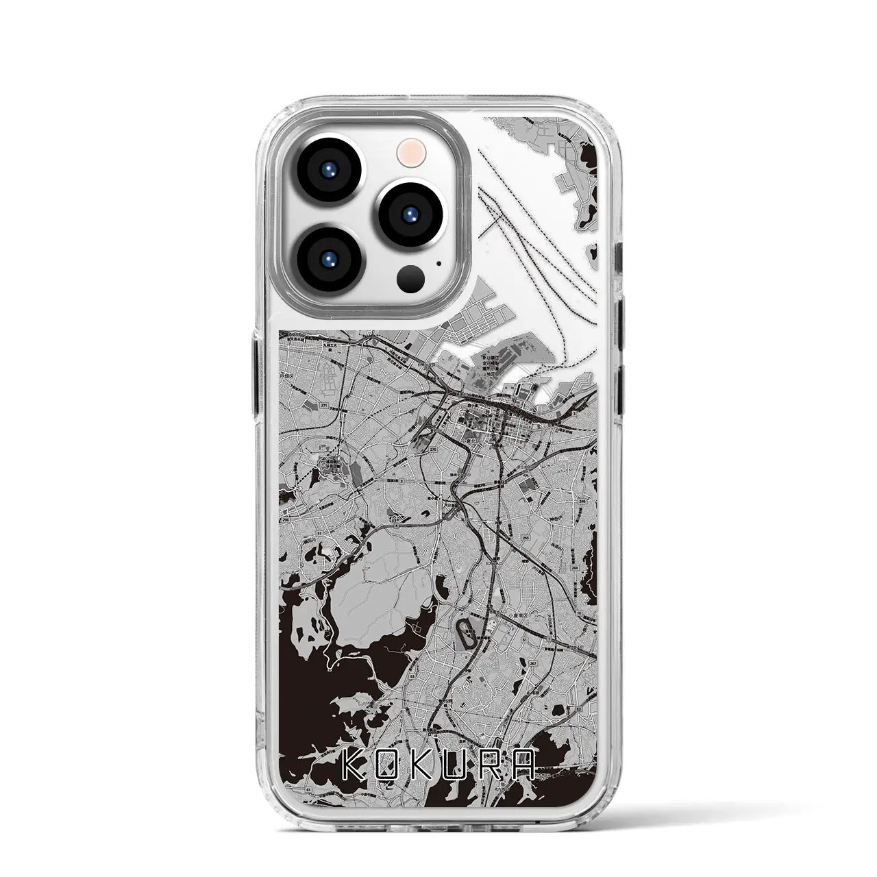 【小倉(福岡県)】地図柄iPhoneケース(MagSafeタイプ)