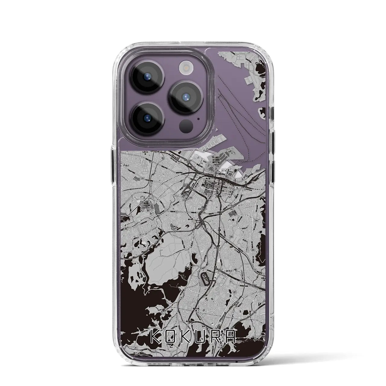 【小倉(福岡県)】地図柄iPhoneケース(MagSafeタイプ)