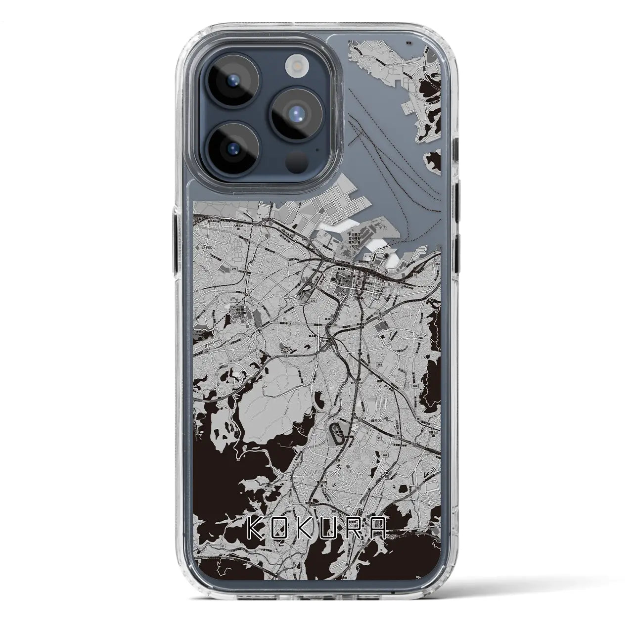 【小倉(福岡県)】地図柄iPhoneケース(MagSafeタイプ)