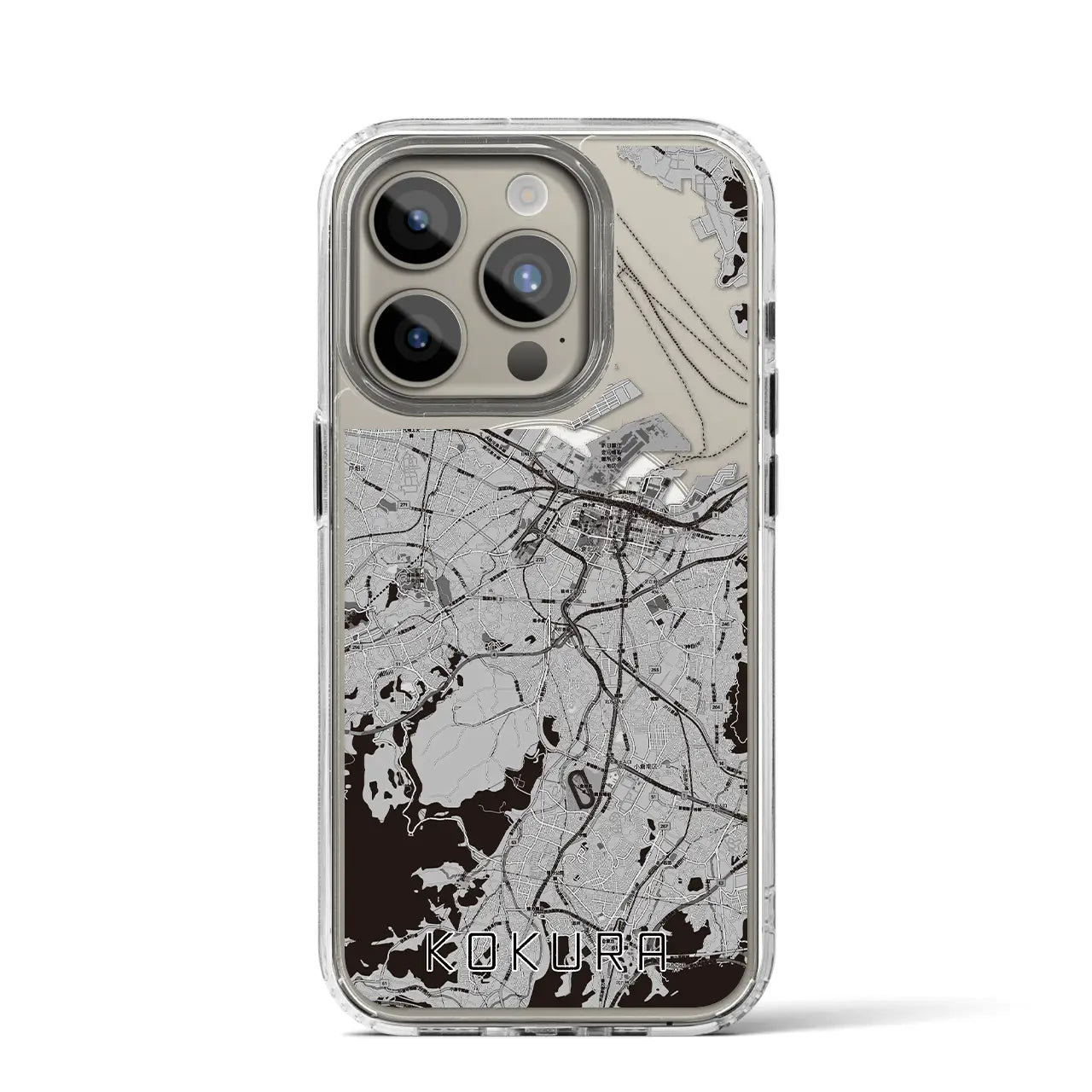 【小倉(福岡県)】地図柄iPhoneケース(MagSafeタイプ)