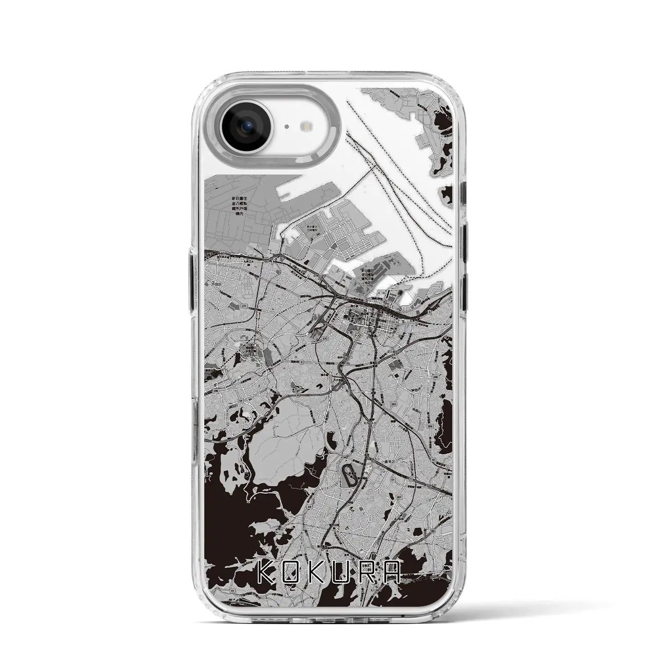 【小倉(福岡県)】地図柄iPhoneケース(MagSafeタイプ)