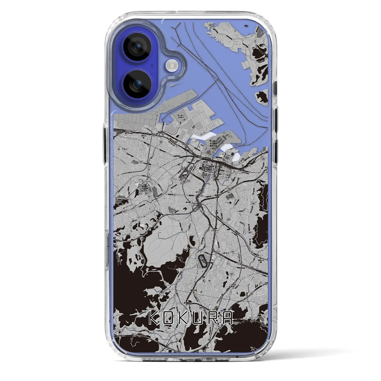 【小倉(福岡県)】地図柄iPhoneケース(MagSafeタイプ)