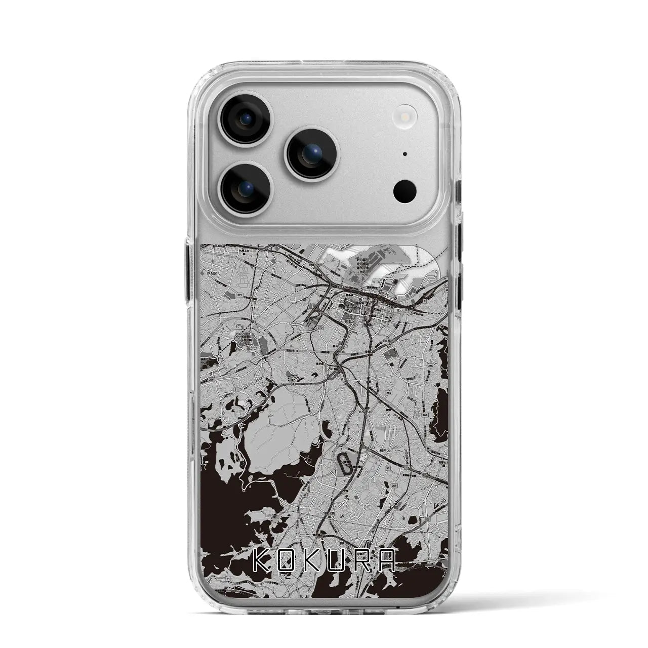 【小倉(福岡県)】地図柄iPhoneケース(MagSafeタイプ)