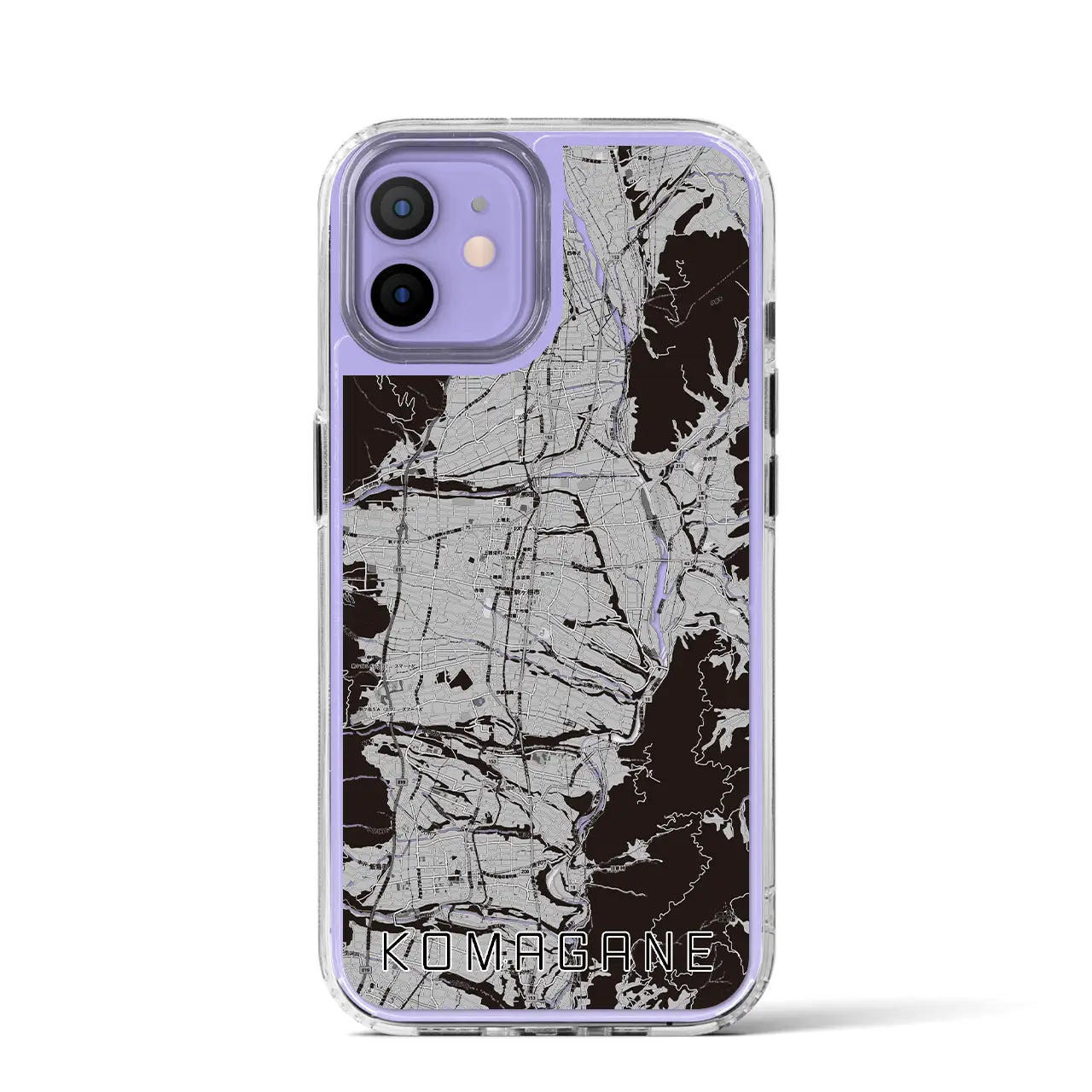 【国領(東京都)】地図柄iPhoneケース(MagSafeタイプ)