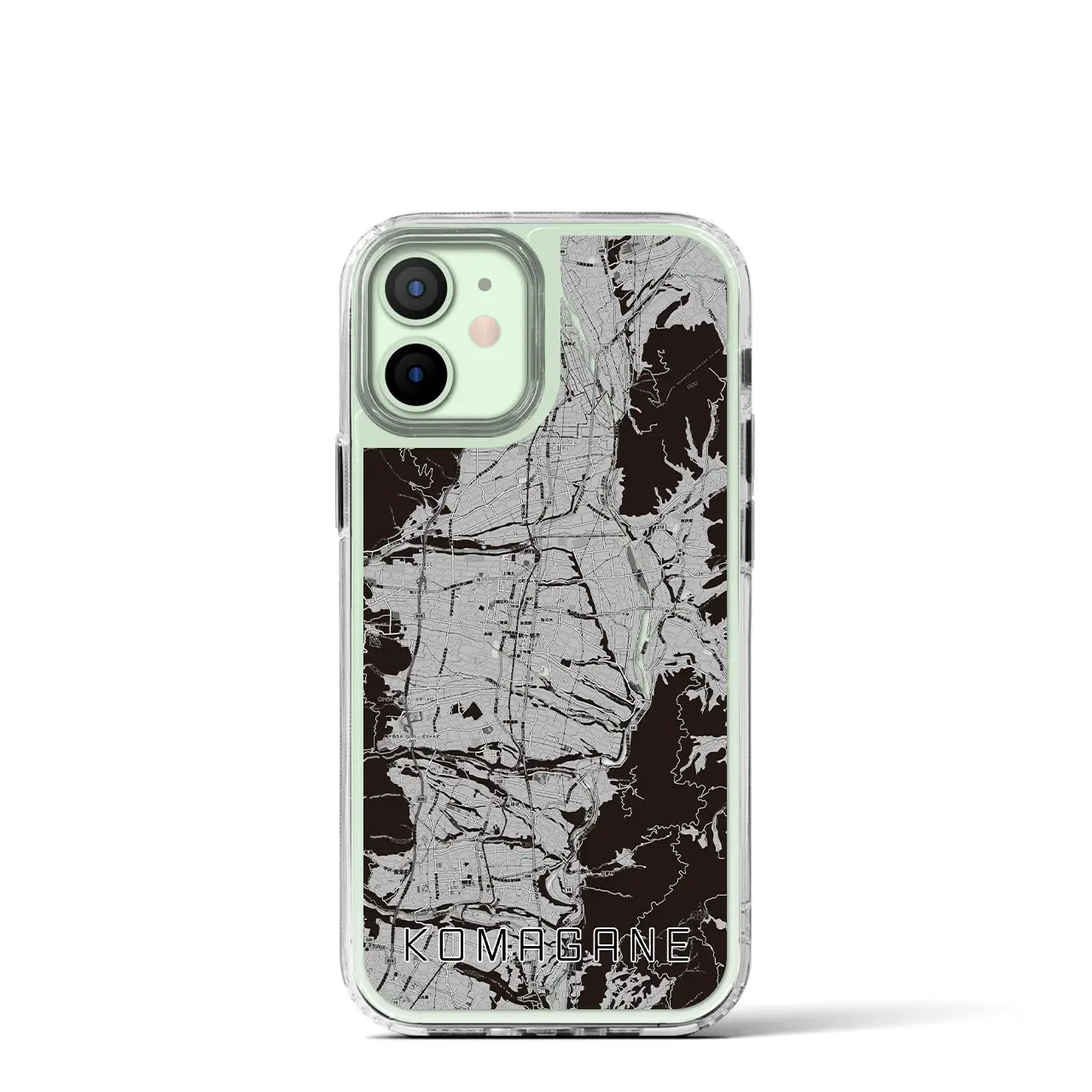 【国領(東京都)】地図柄iPhoneケース(MagSafeタイプ)