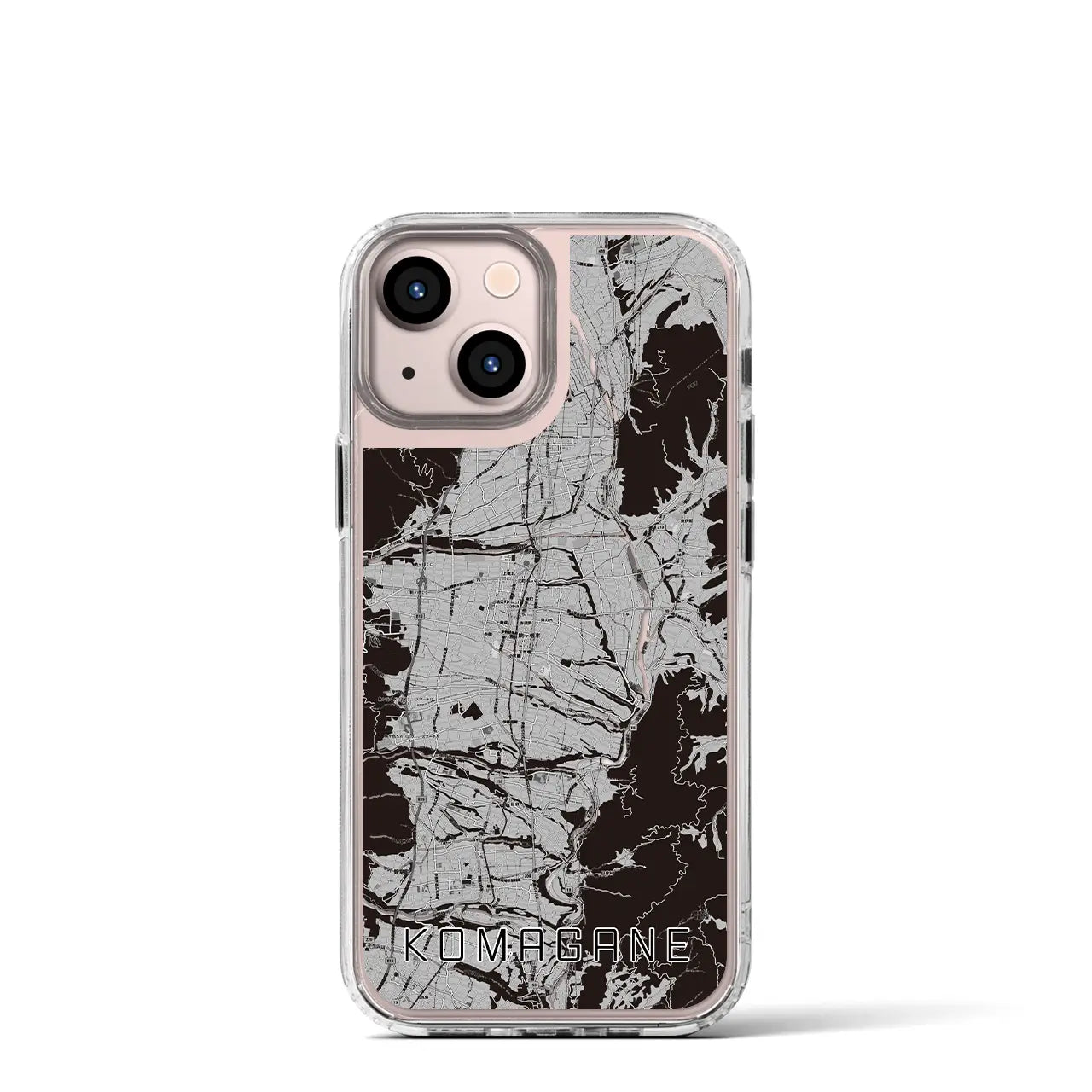 【国領(東京都)】地図柄iPhoneケース(MagSafeタイプ)