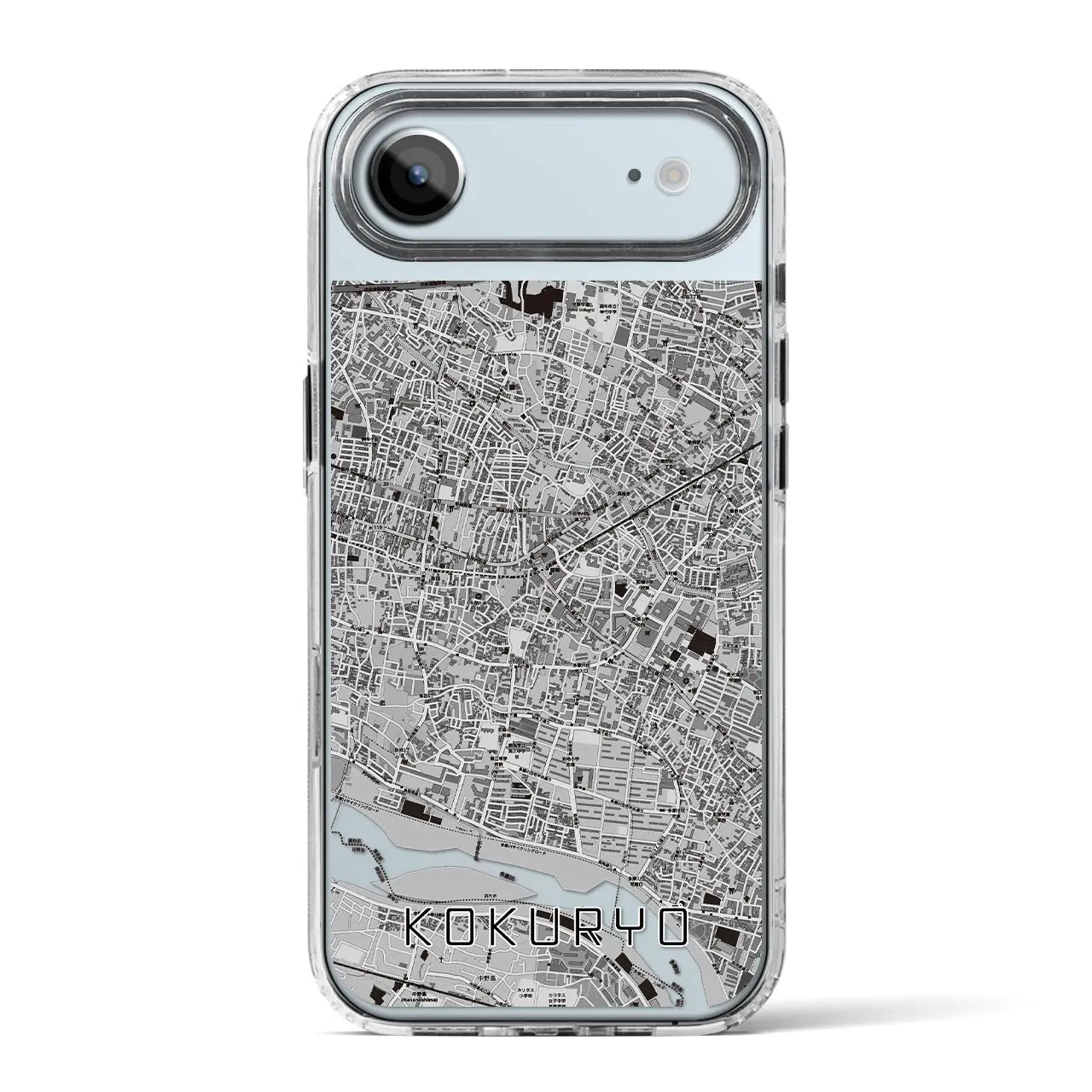 【国領(東京都)】地図柄iPhoneケース(MagSafeタイプ)