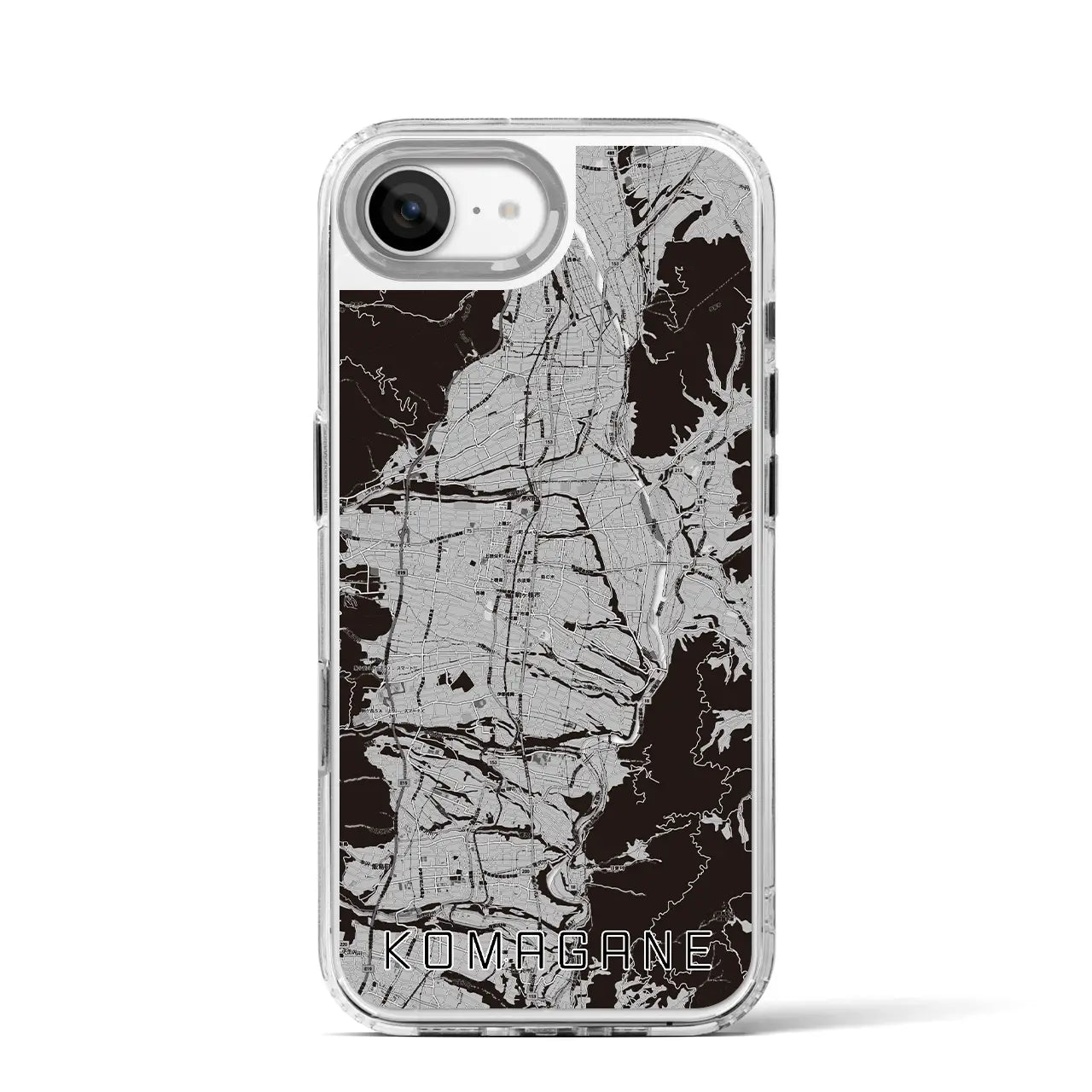 【駒ヶ根(長野県)】地図柄iPhoneケース(MagSafeタイプ)