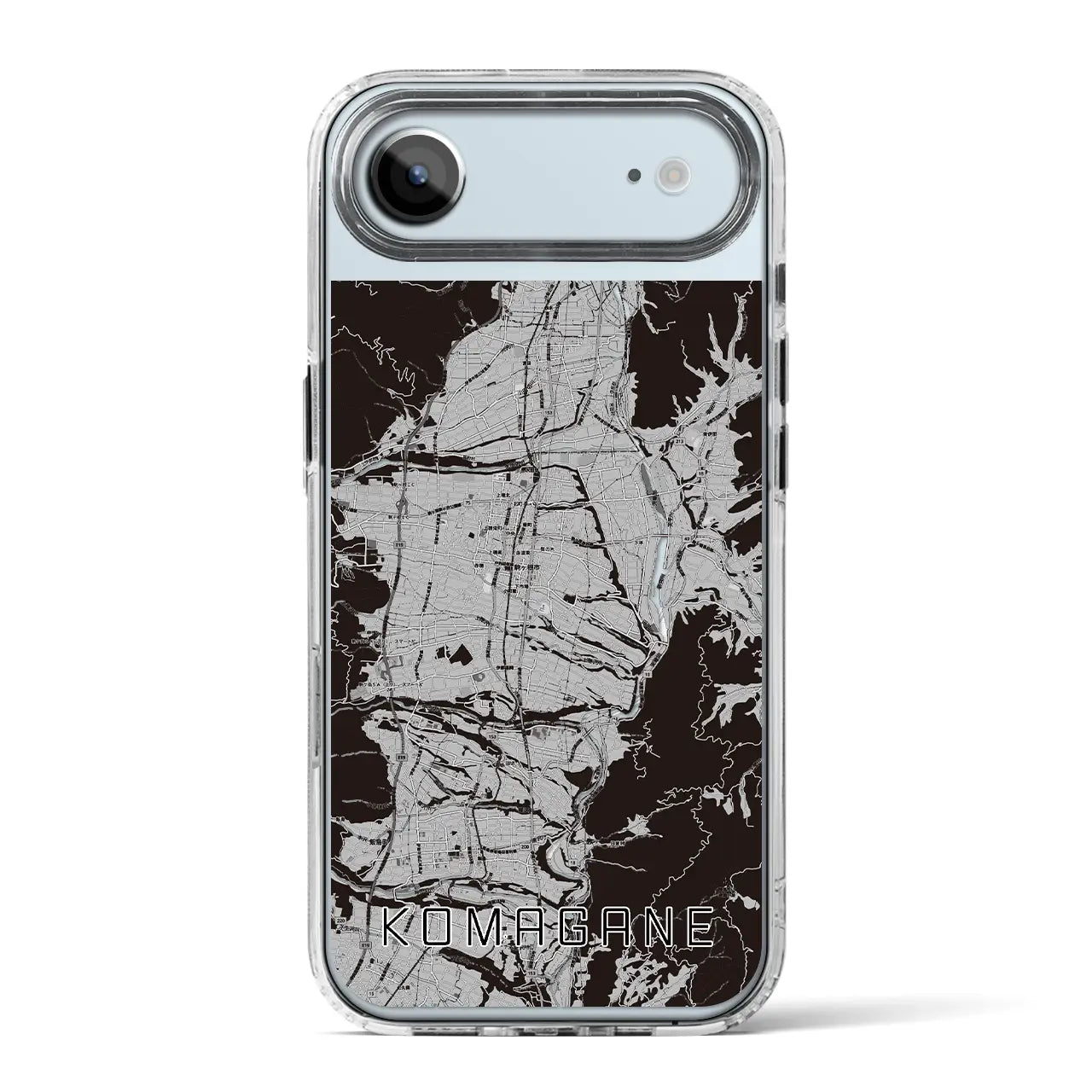 【駒ヶ根(長野県)】地図柄iPhoneケース(MagSafeタイプ)