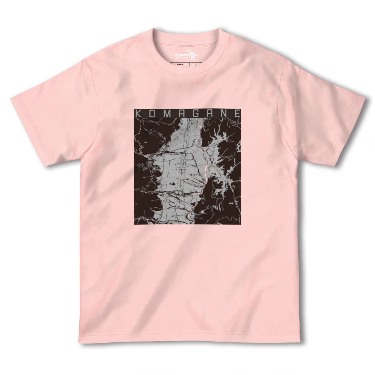 【駒ヶ根(長野県)】地図柄ヘビーウェイトTシャツ