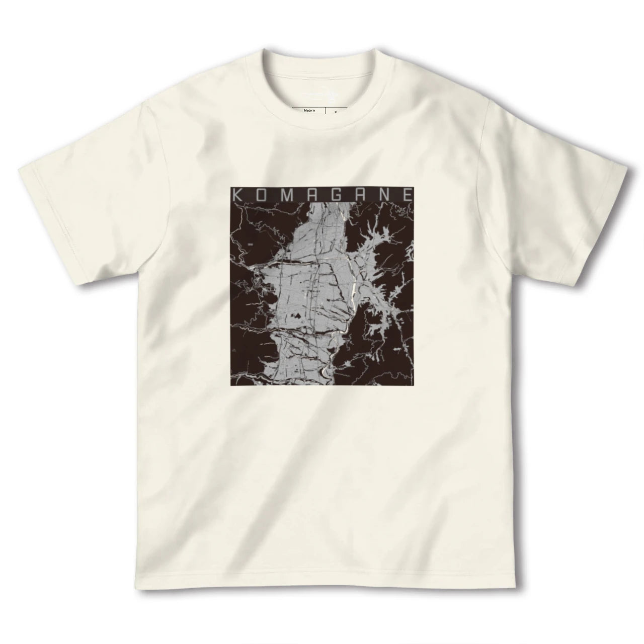 【駒ヶ根(長野県)】地図柄ヘビーウェイトTシャツ