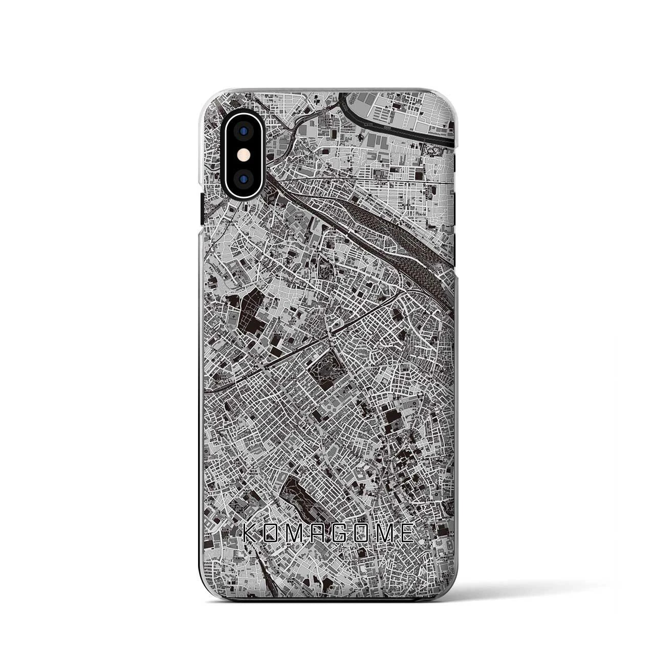 【駒込(東京都)】地図柄iPhoneケース(クリアタイプ)
