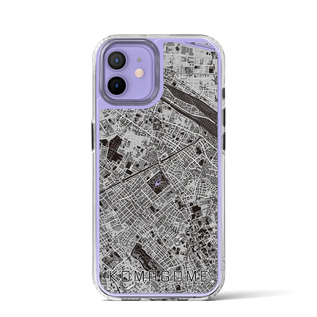 【駒込(東京都)】地図柄iPhoneケース(MagSafeタイプ)