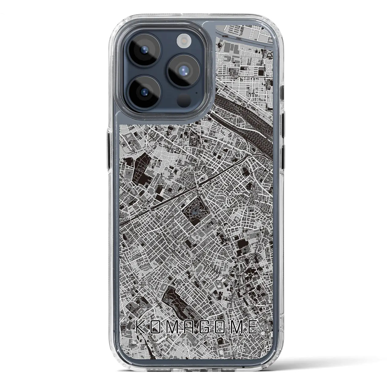 【駒込(東京都)】地図柄iPhoneケース(MagSafeタイプ)