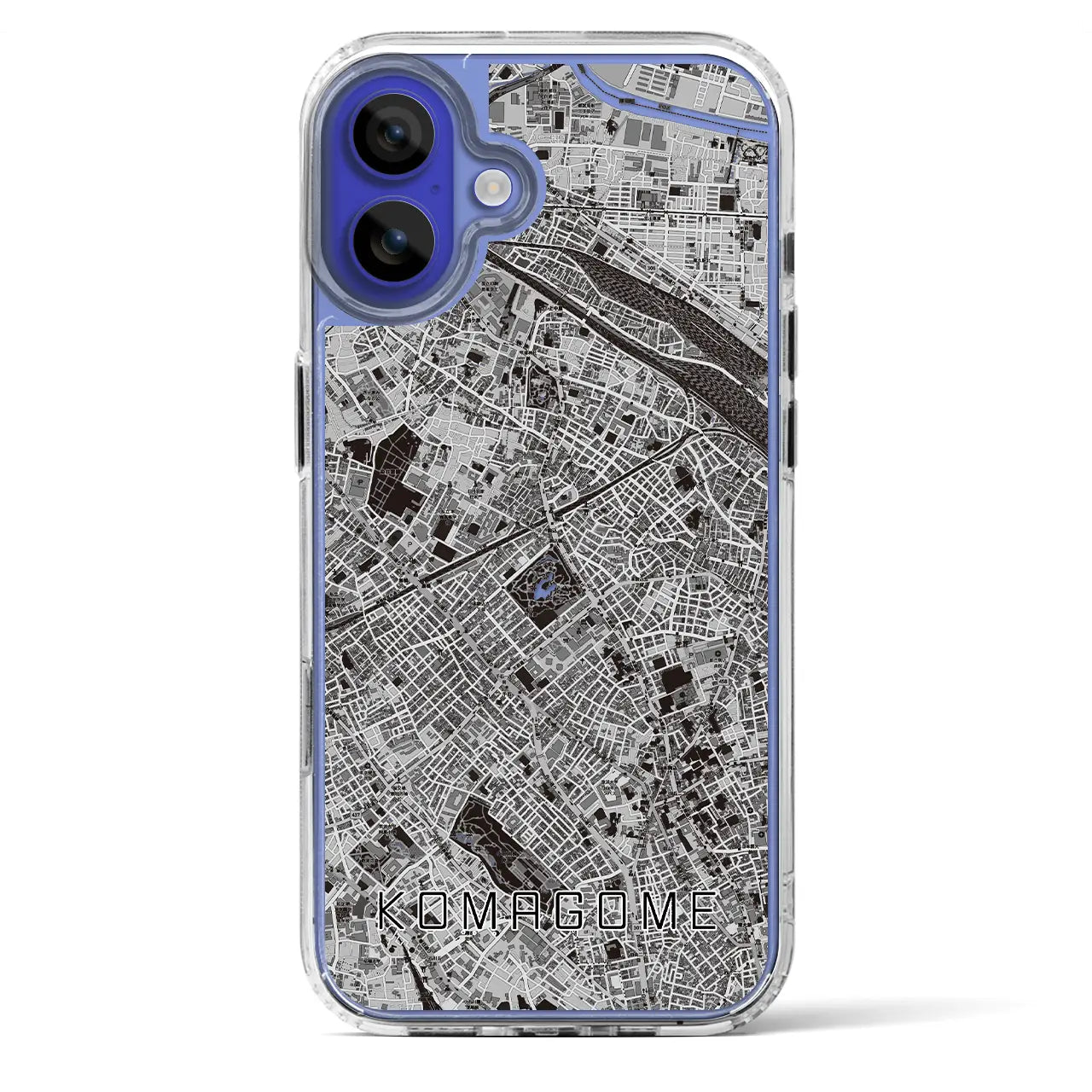 【駒込(東京都)】地図柄iPhoneケース(MagSafeタイプ)