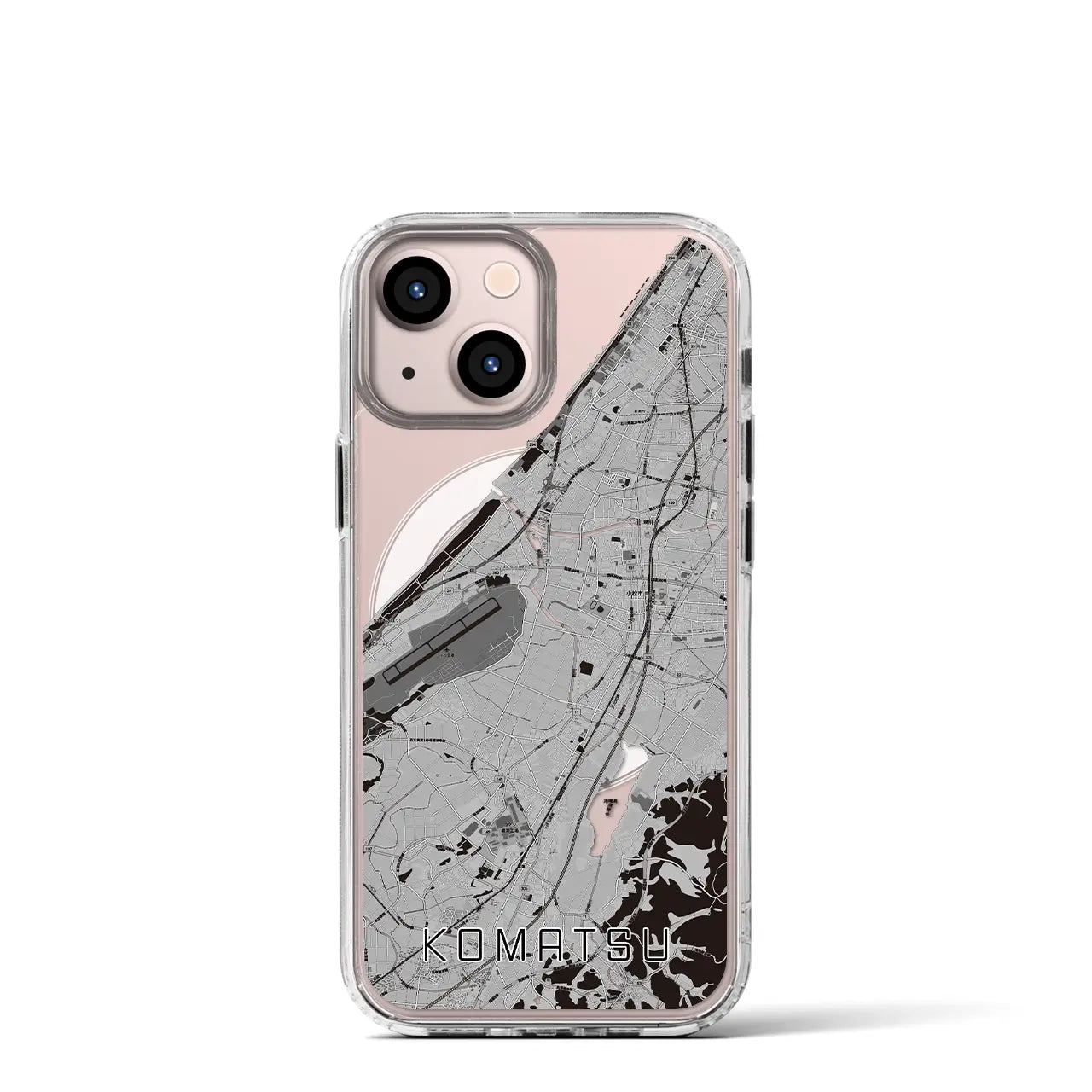 【小松(石川県)】地図柄iPhoneケース(MagSafeタイプ)