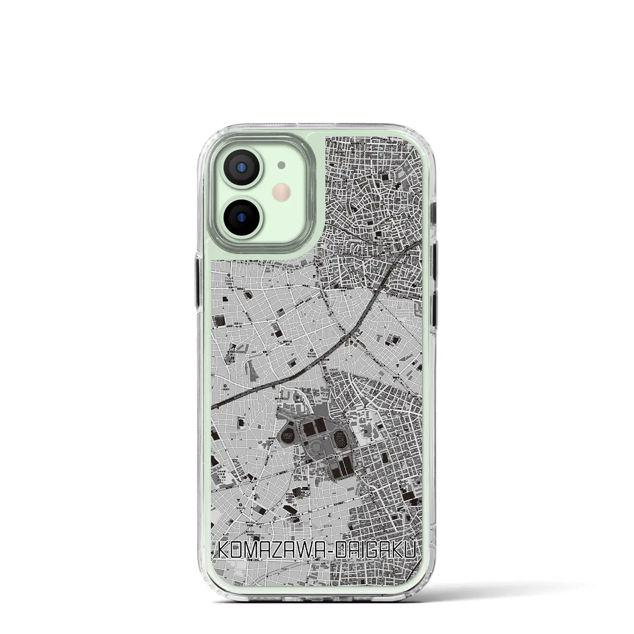【駒沢大学(東京都)】地図柄iPhoneケース(MagSafeタイプ)
