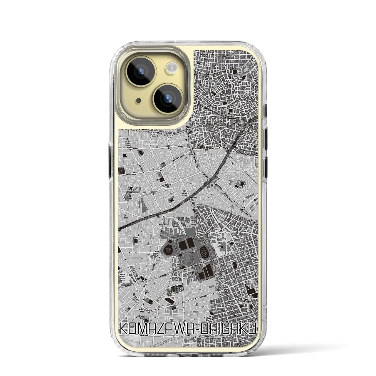【駒沢大学(東京都)】地図柄iPhoneケース(MagSafeタイプ)