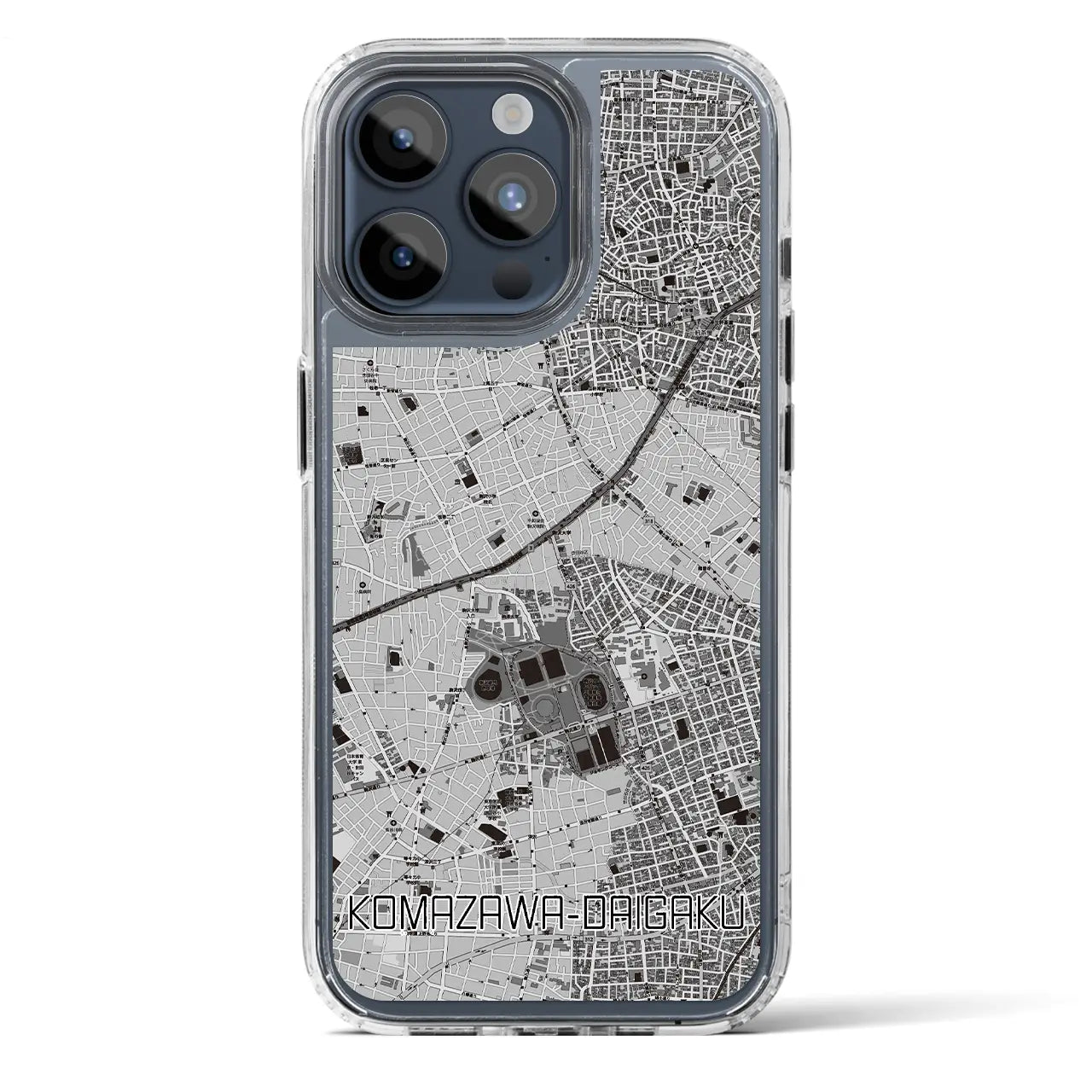 【駒沢大学(東京都)】地図柄iPhoneケース(MagSafeタイプ)