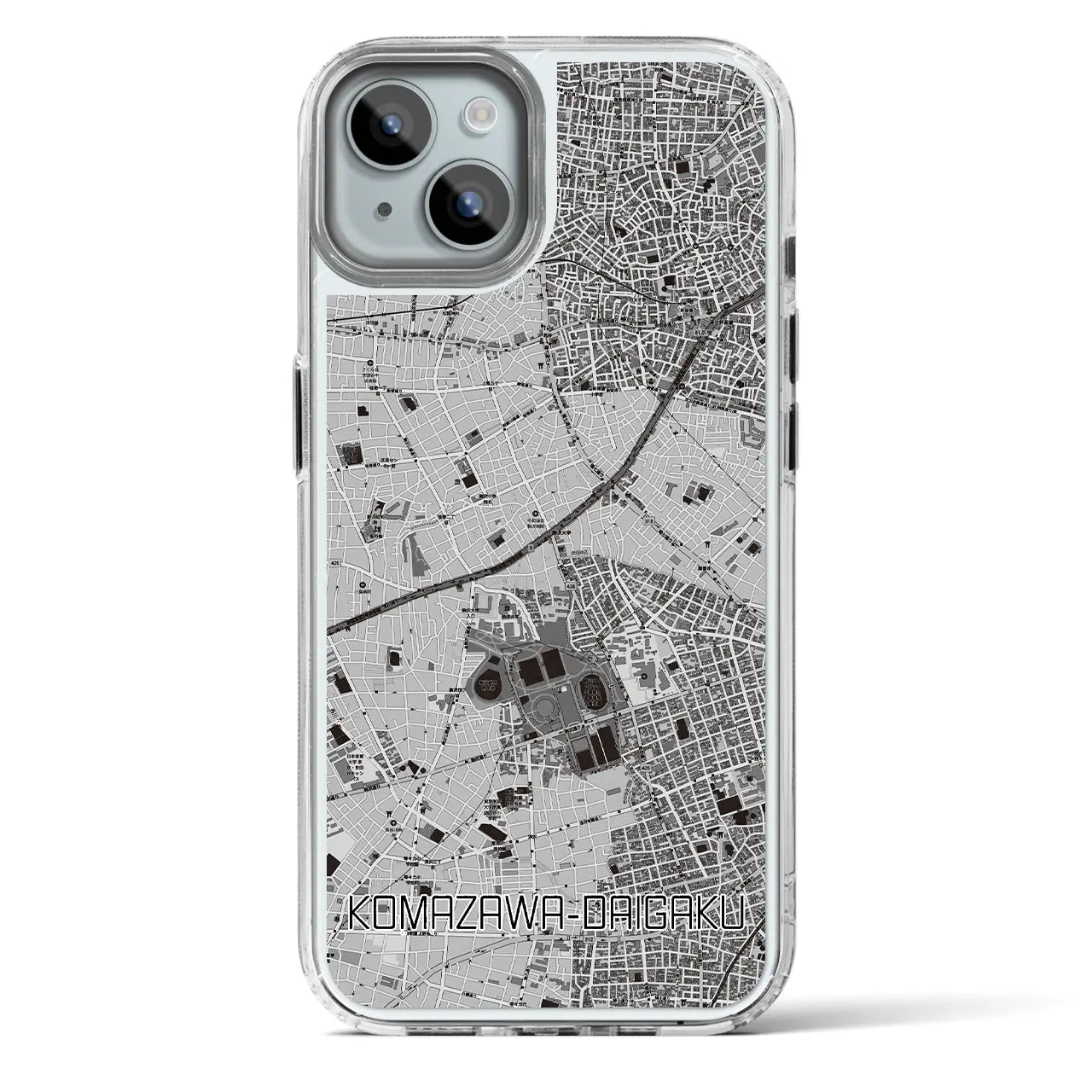 【駒沢大学(東京都)】地図柄iPhoneケース(MagSafeタイプ)