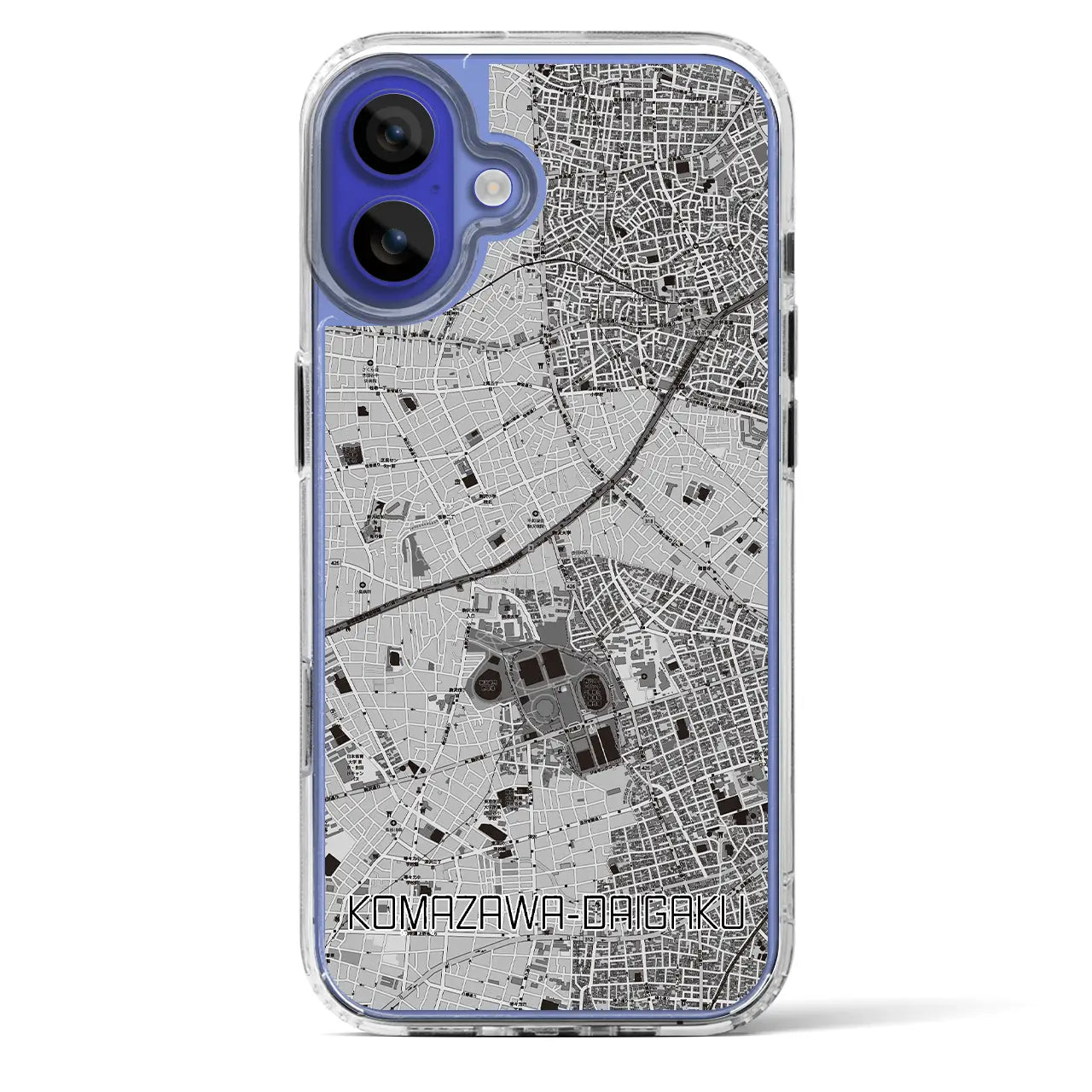 【駒沢大学(東京都)】地図柄iPhoneケース(MagSafeタイプ)