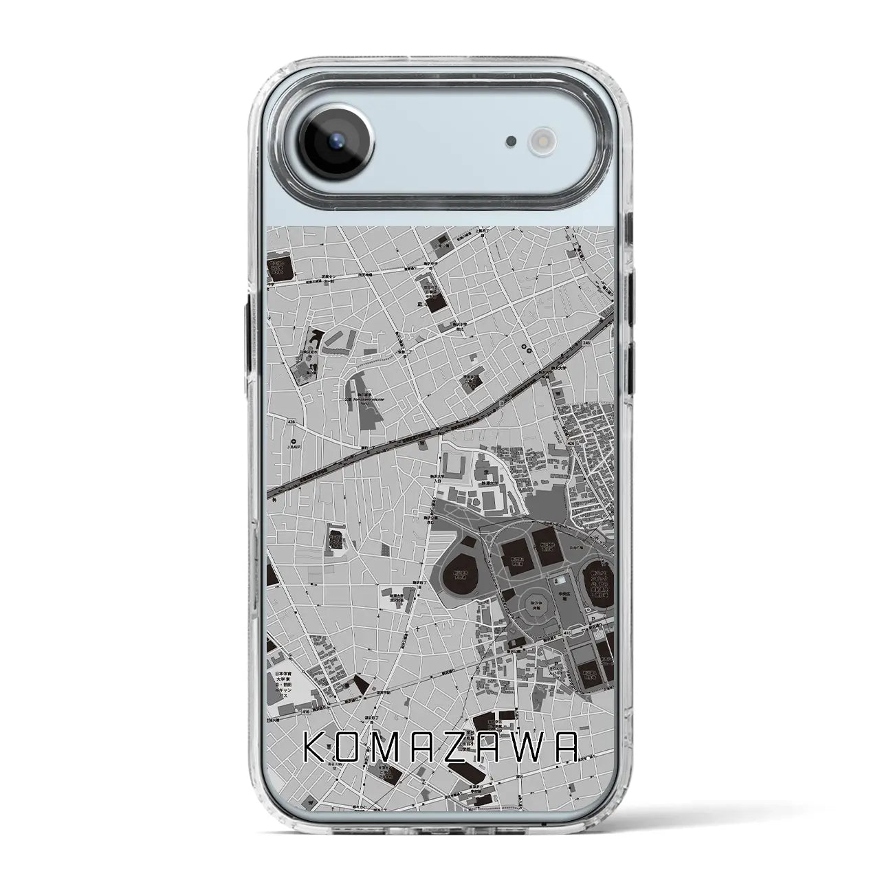 【駒沢(東京都)】地図柄iPhoneケース(MagSafeタイプ)