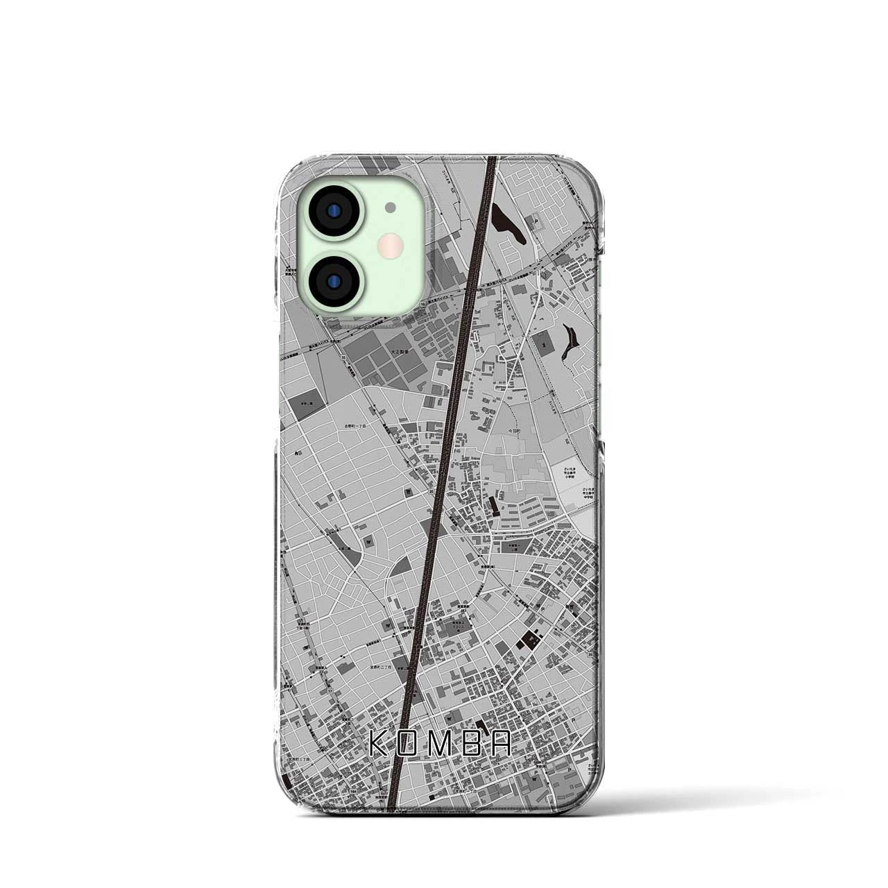 【今羽(埼玉県)】地図柄iPhoneケース(クリアタイプ)