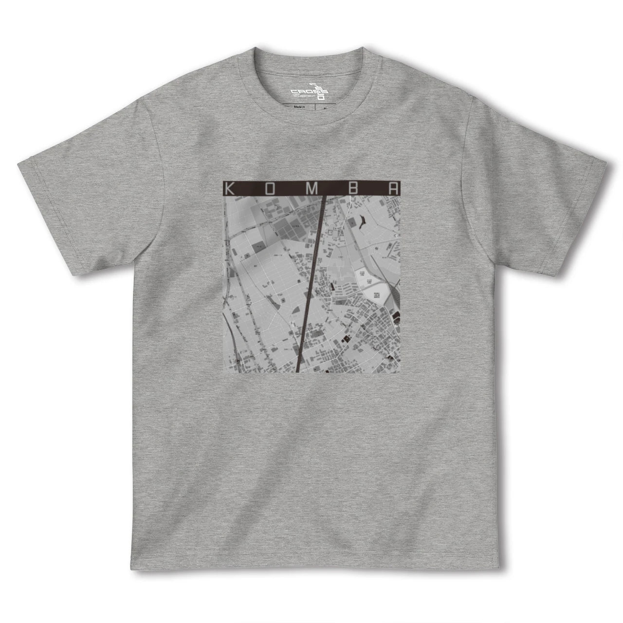 【今羽(埼玉県)】地図柄ヘビーウェイトTシャツ