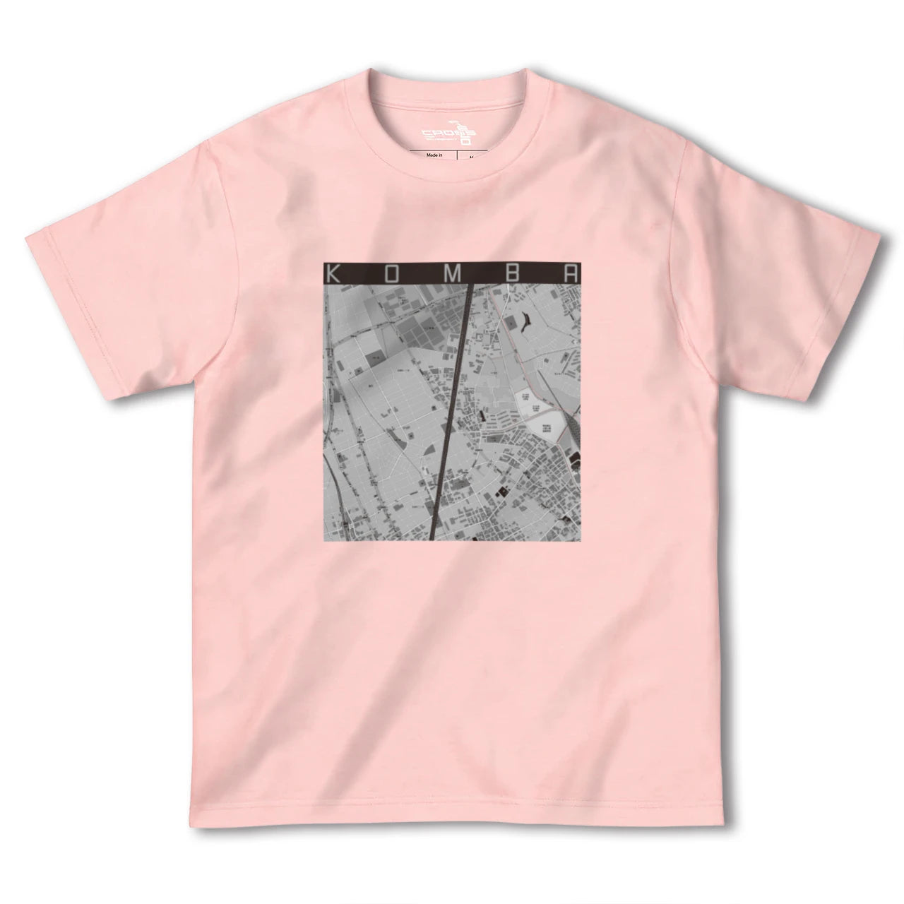 【今羽(埼玉県)】地図柄ヘビーウェイトTシャツ