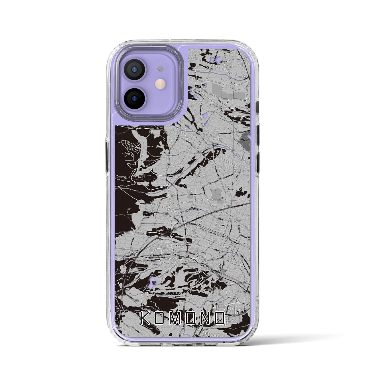 【菰野(三重県)】地図柄iPhoneケース(MagSafeタイプ)