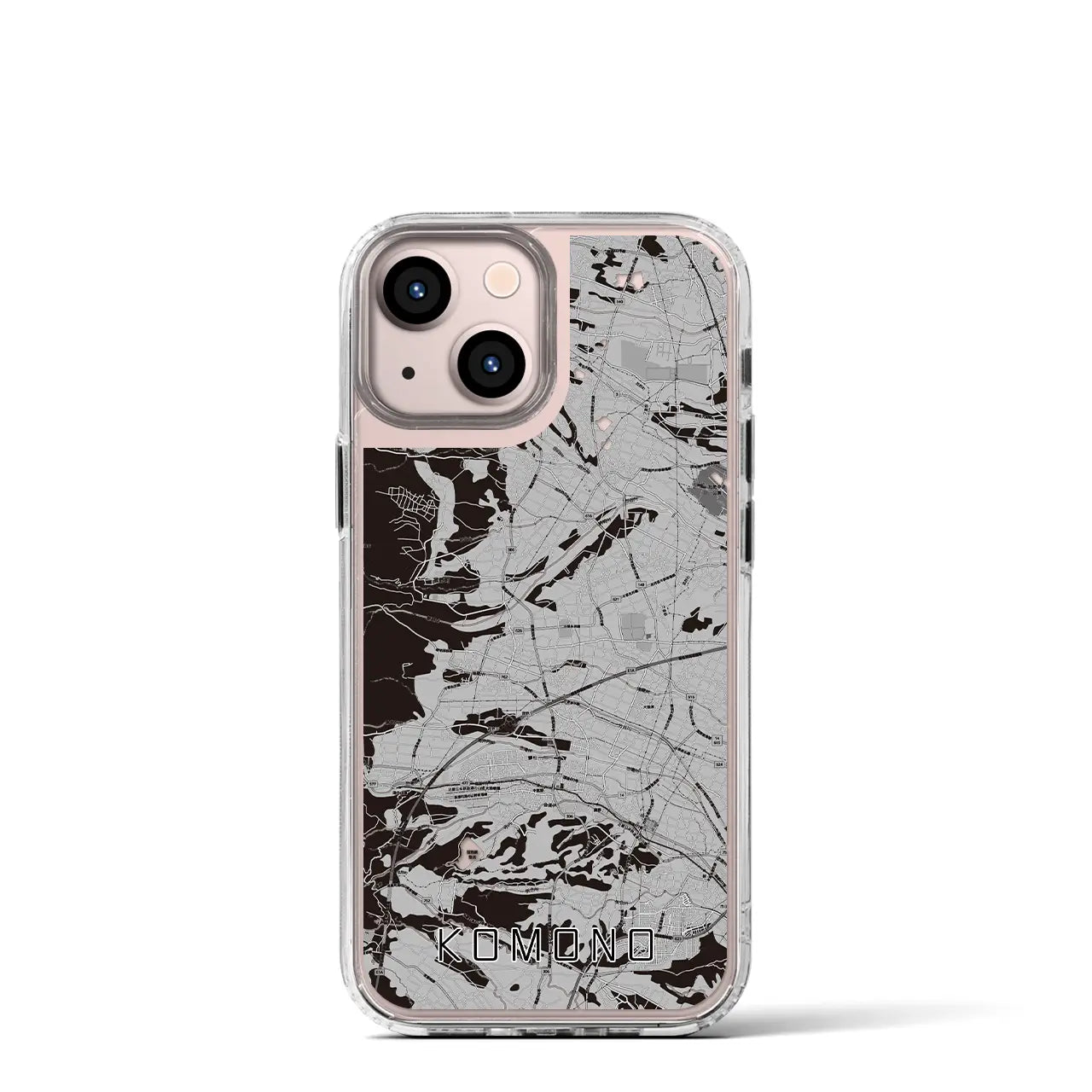 【菰野(三重県)】地図柄iPhoneケース(MagSafeタイプ)