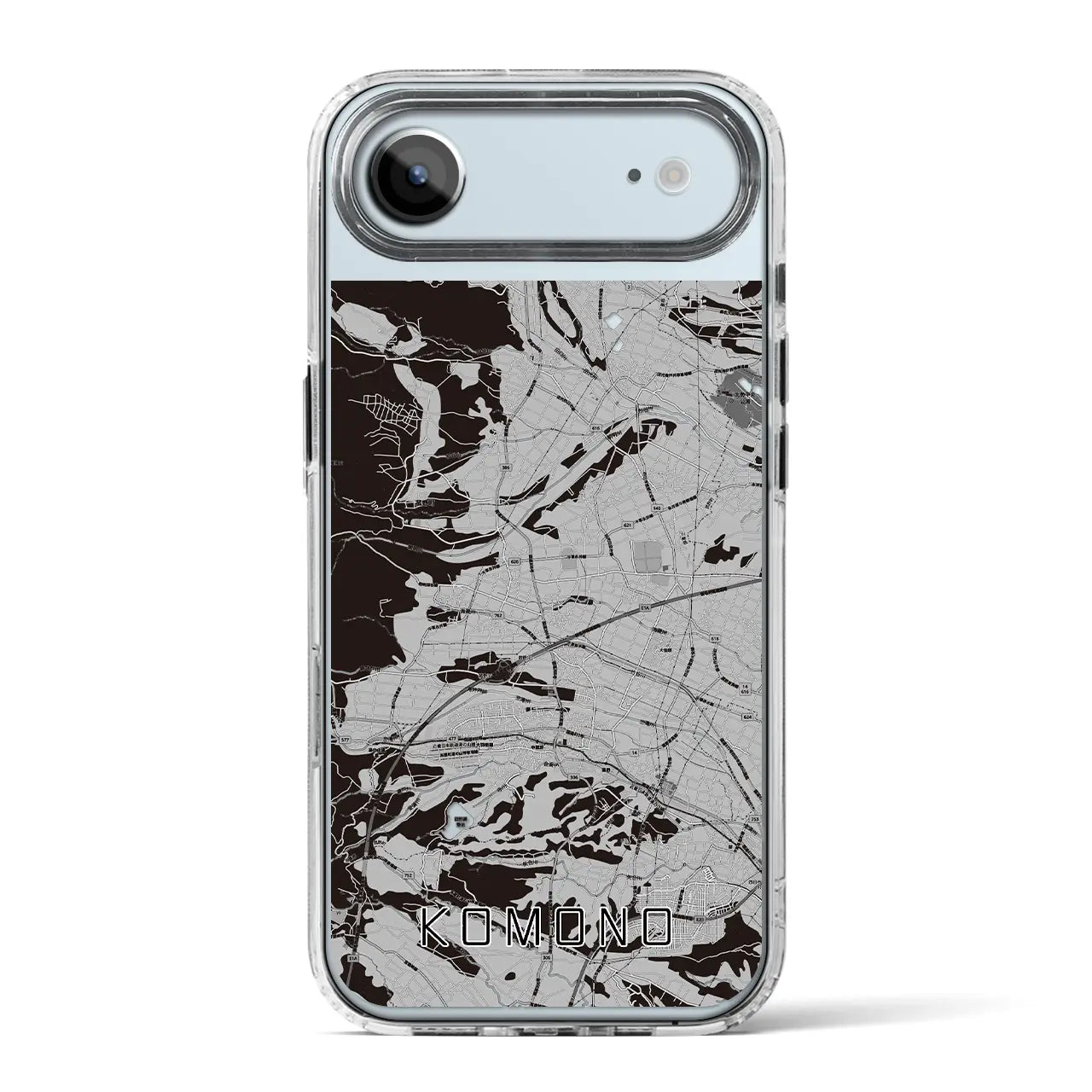 【菰野(三重県)】地図柄iPhoneケース(MagSafeタイプ)