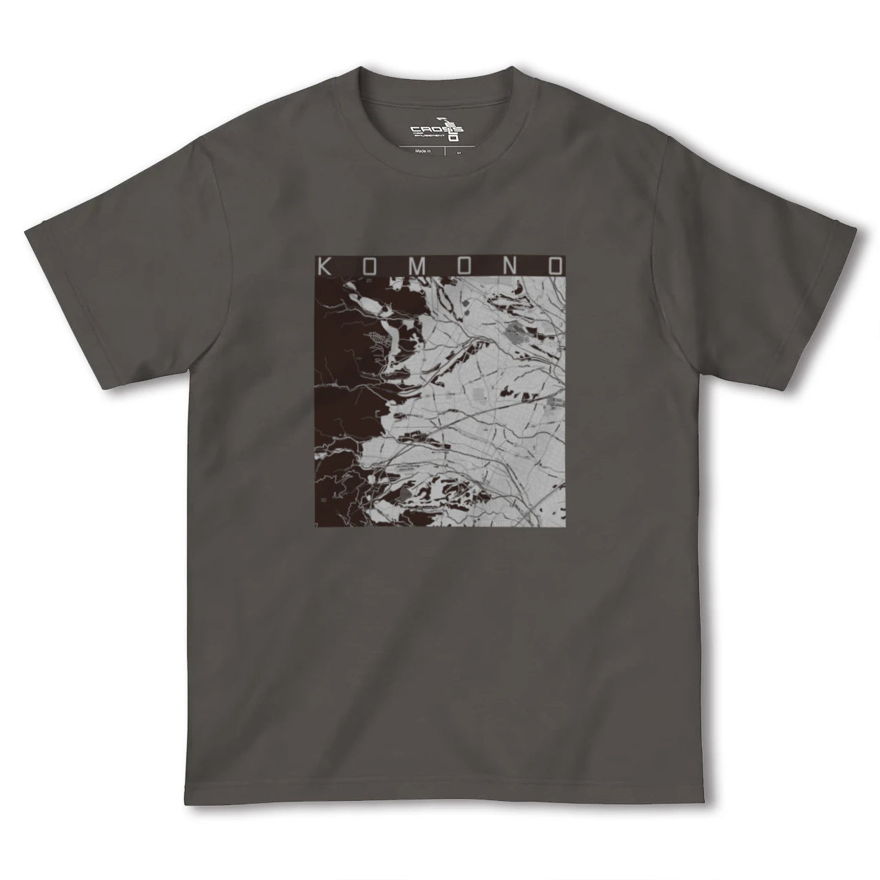 【菰野(三重県)】地図柄ヘビーウェイトTシャツ