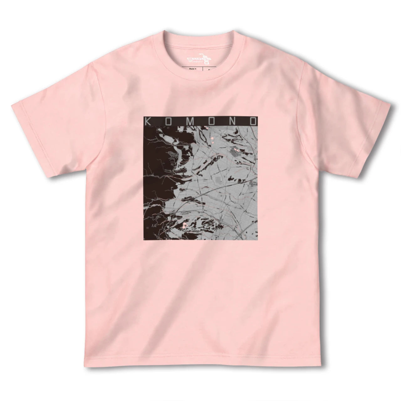 【菰野(三重県)】地図柄ヘビーウェイトTシャツ