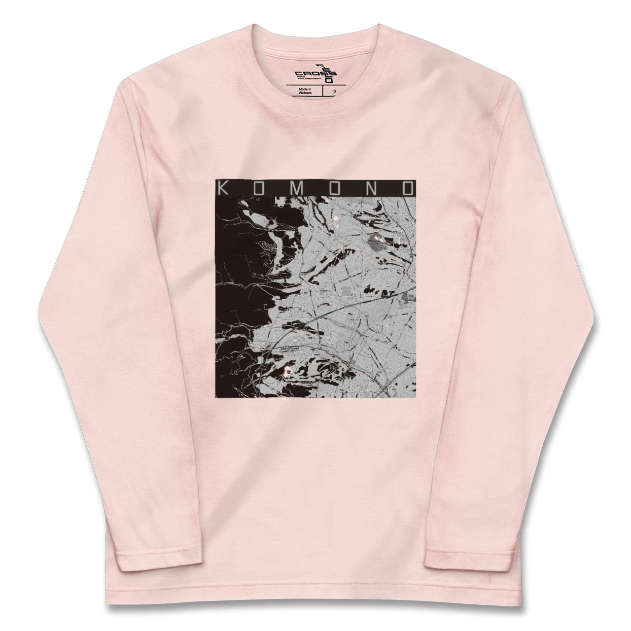 【菰野(三重県)】地図柄ロングスリーブTシャツ