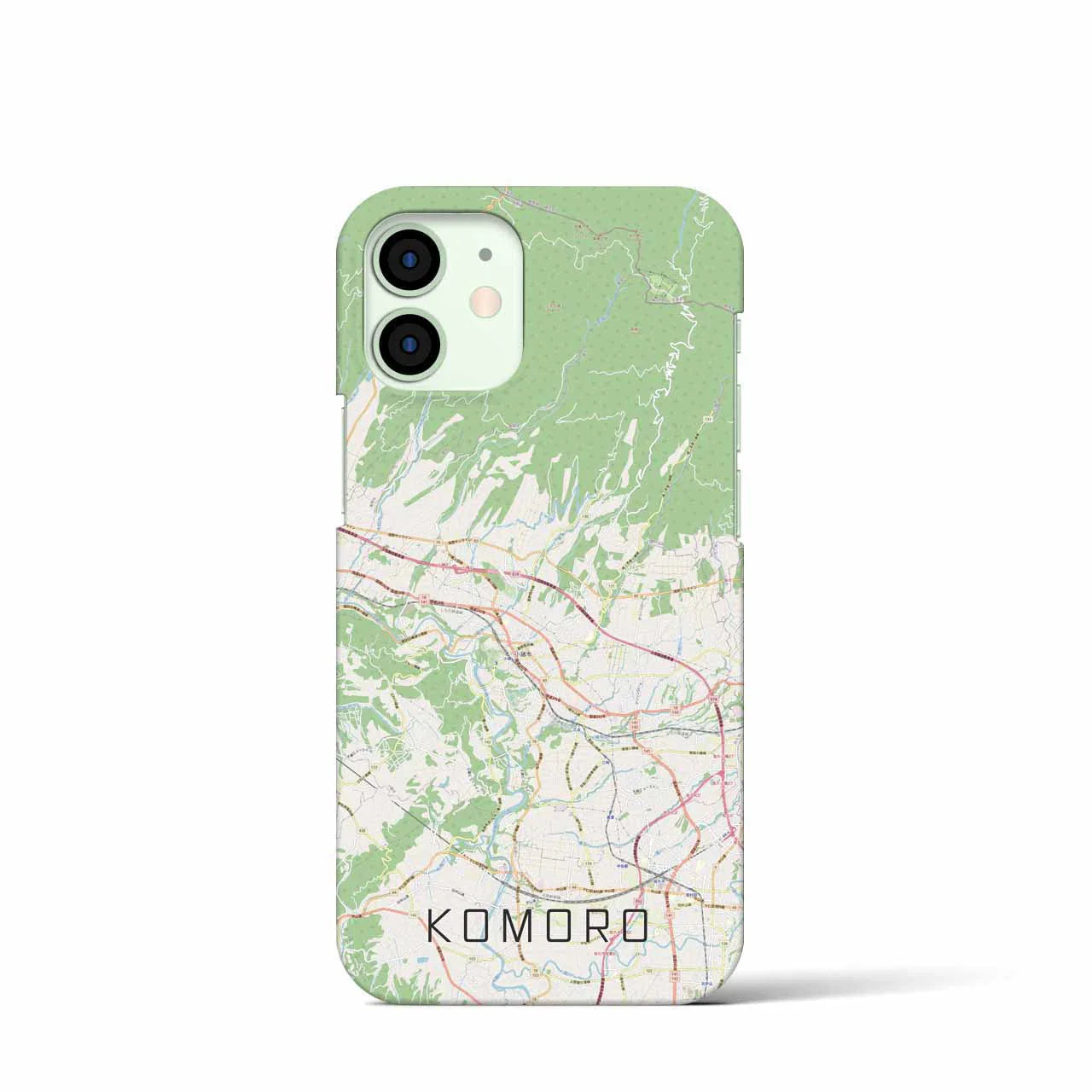 【小諸(長野県)】地図柄iPhoneケース(バックカバータイプ)