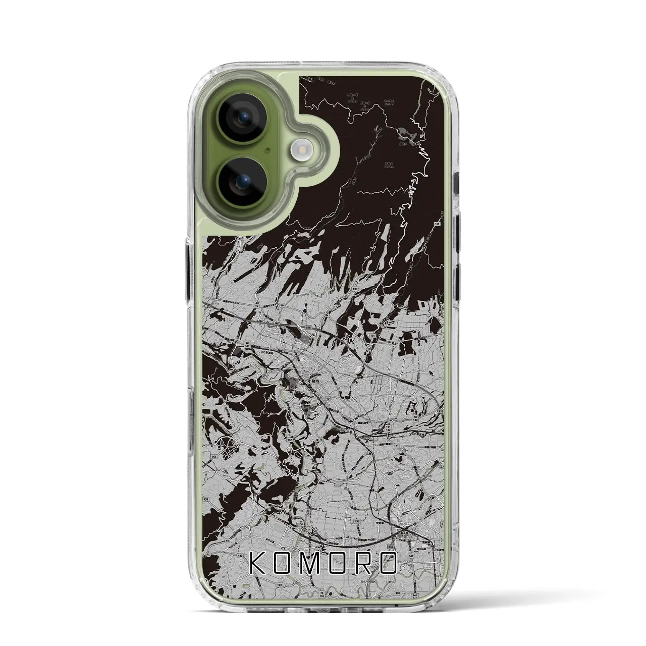 【小諸(長野県)】地図柄iPhoneケース(MagSafeタイプ)