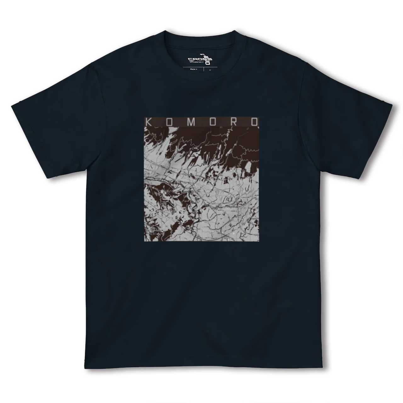 【小諸(長野県)】地図柄ヘビーウェイトTシャツ