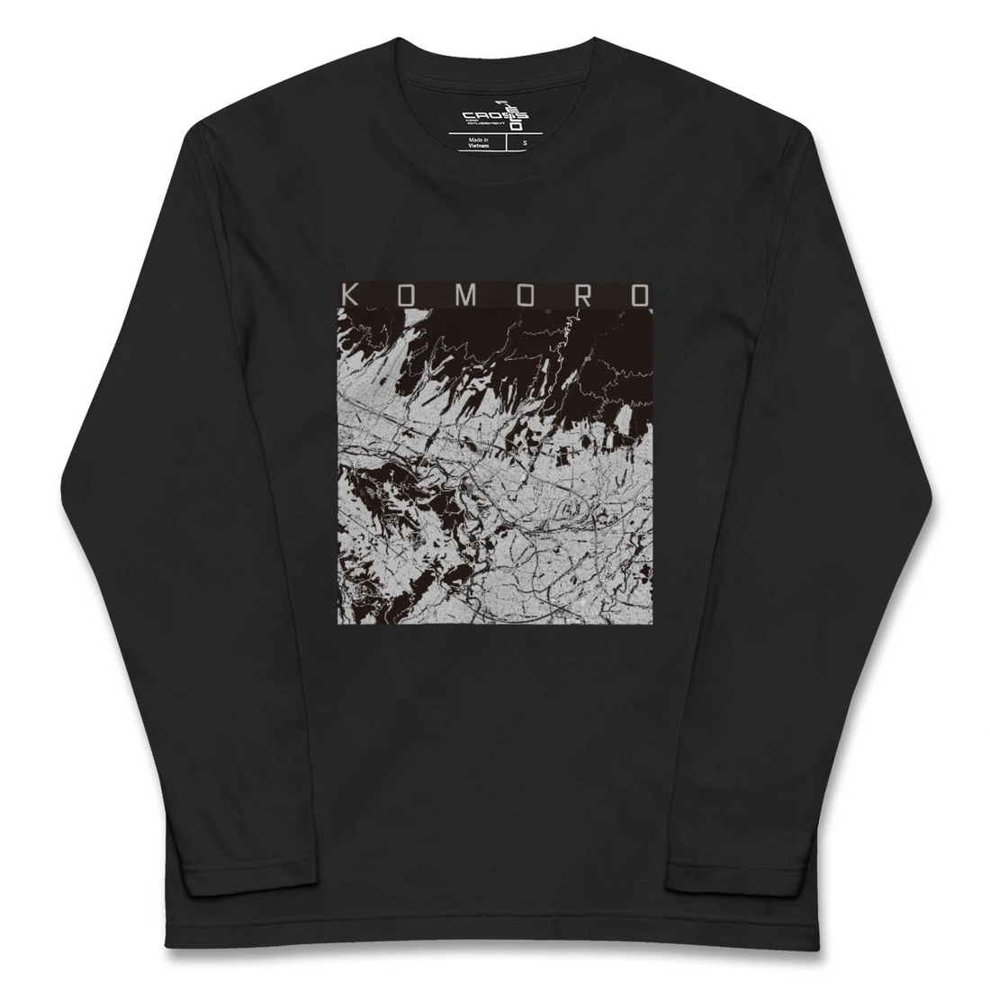 【小諸(長野県)】地図柄ロングスリーブTシャツ