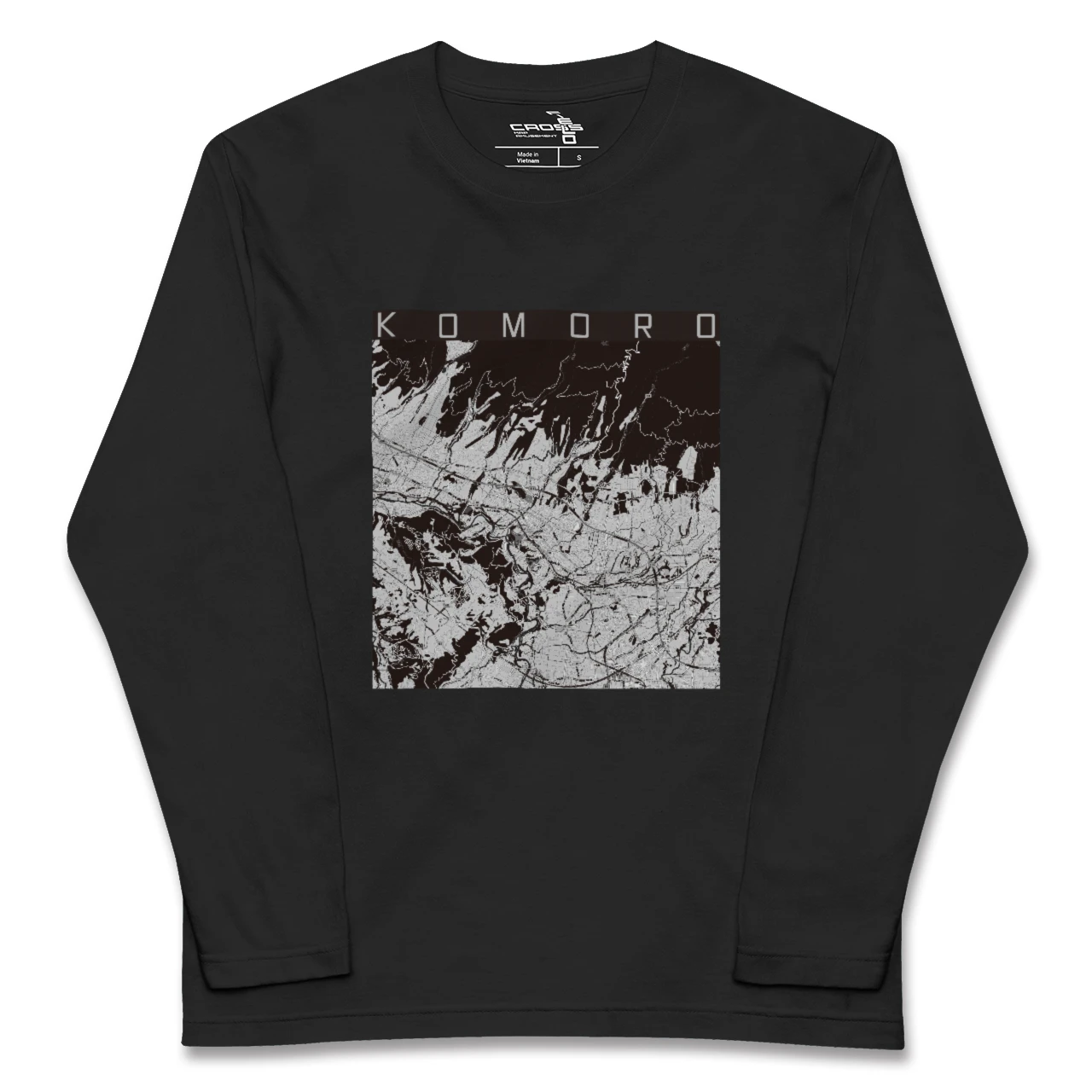 【小諸(長野県)】地図柄ロングスリーブTシャツ