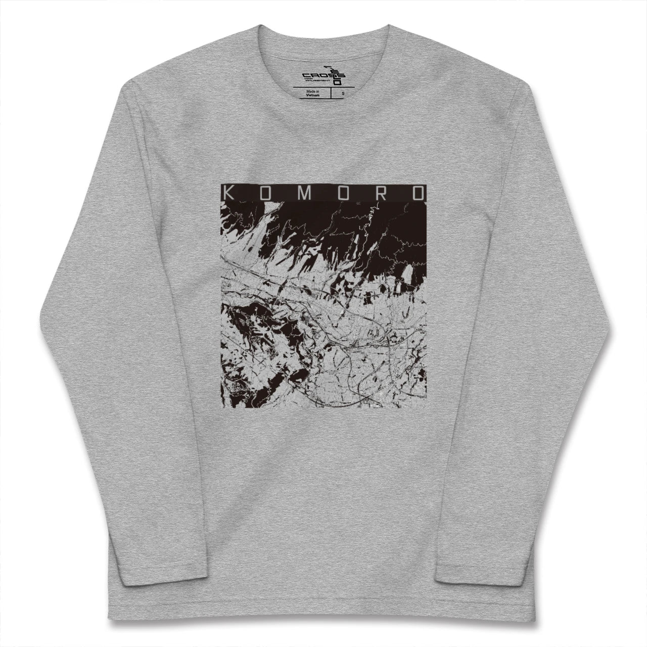 【小諸(長野県)】地図柄ロングスリーブTシャツ