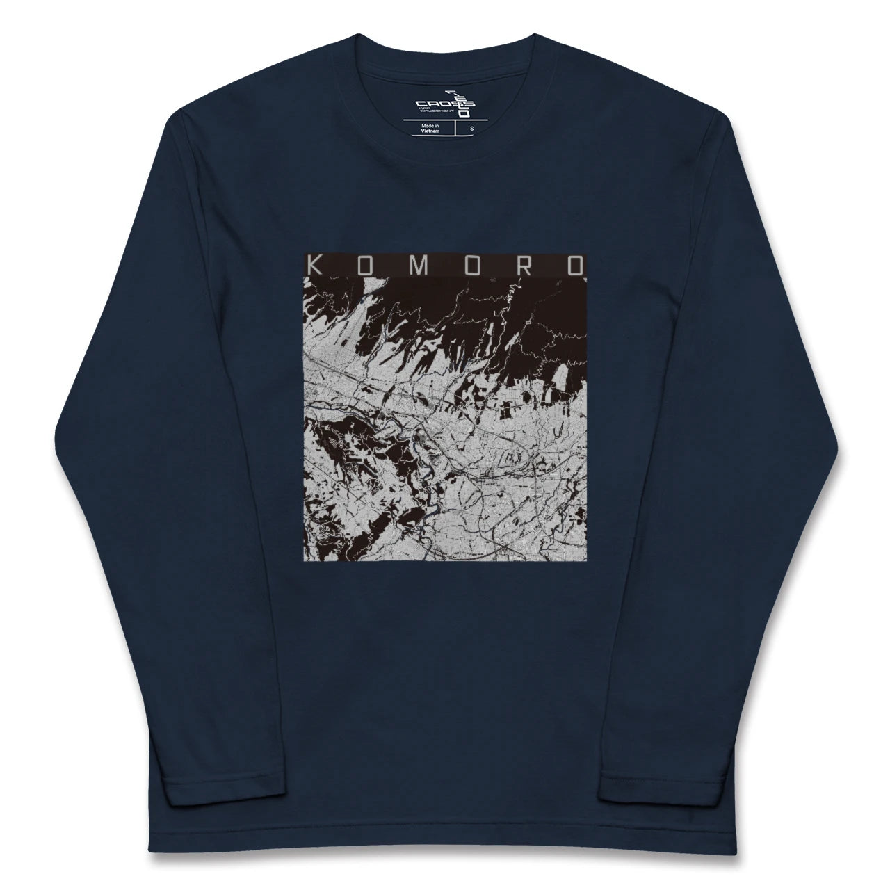 【小諸(長野県)】地図柄ロングスリーブTシャツ